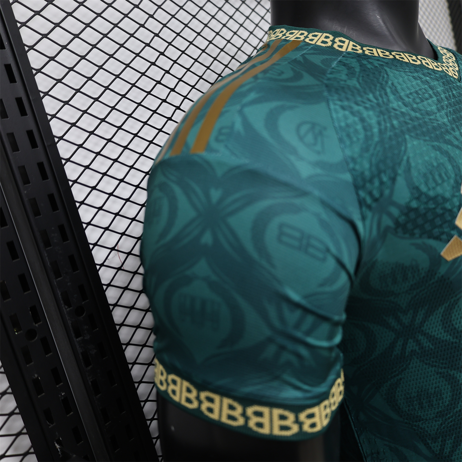 AlphaJersey-Real Madrid 25-26 Dark Green Logos Special Jersey - Player Version