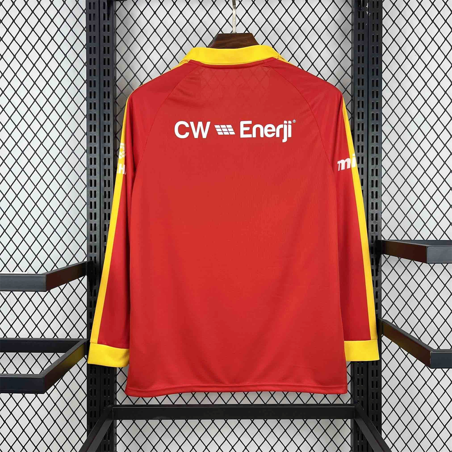 AlphaJersey-Galatasaray 25-26 Red Long Sleeves Jersey - Fans Version