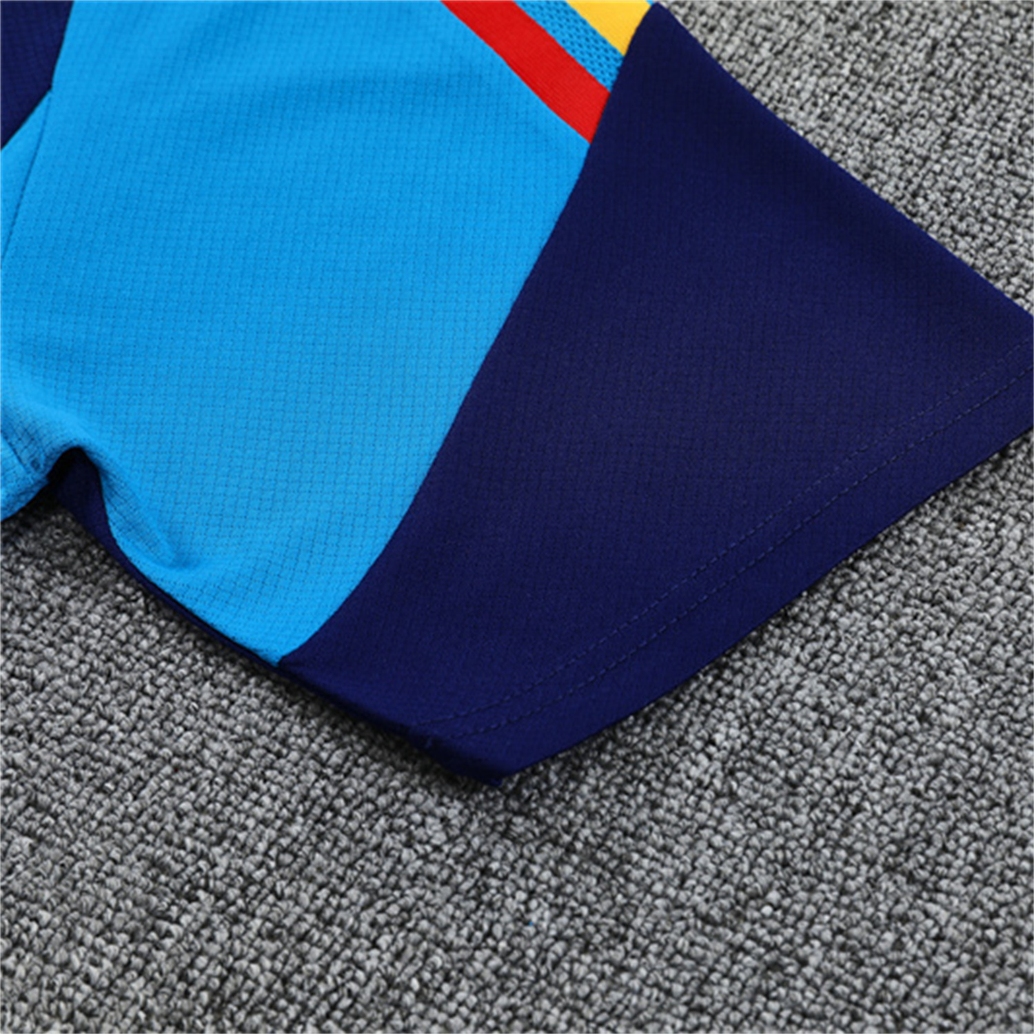 AlphaJersey-Spain 2026 Short-Sleeve Training Set - Lake Blue Top & Shorts