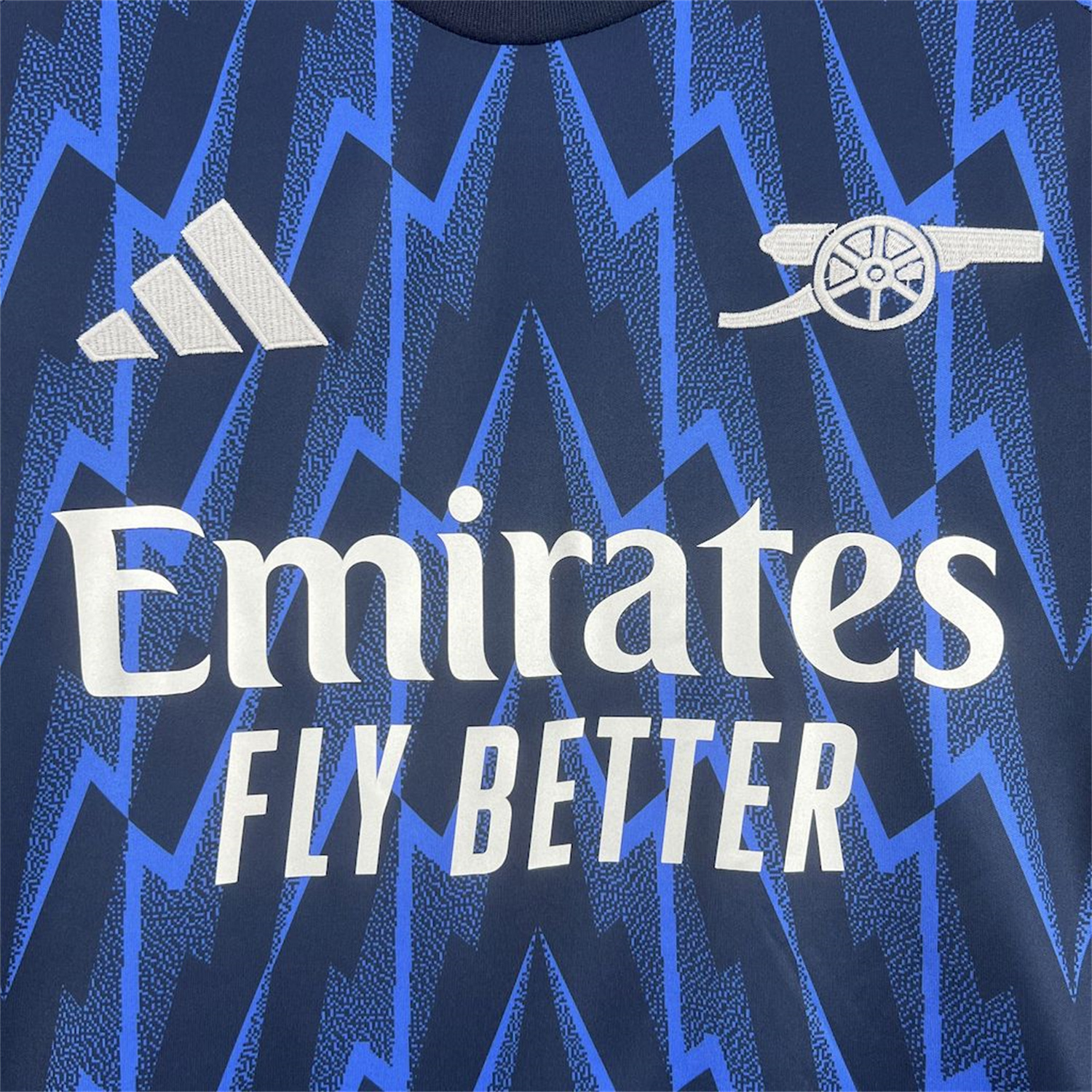 AlphaJersey-Arsenal 25-26 Away Blue Jersey - Fans Version