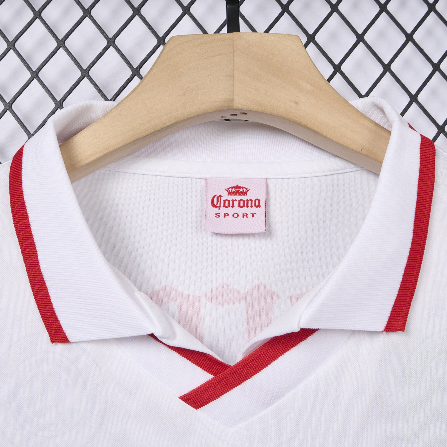 AlphaJersey-Retro Toluca 1997-98 Away White Jersey