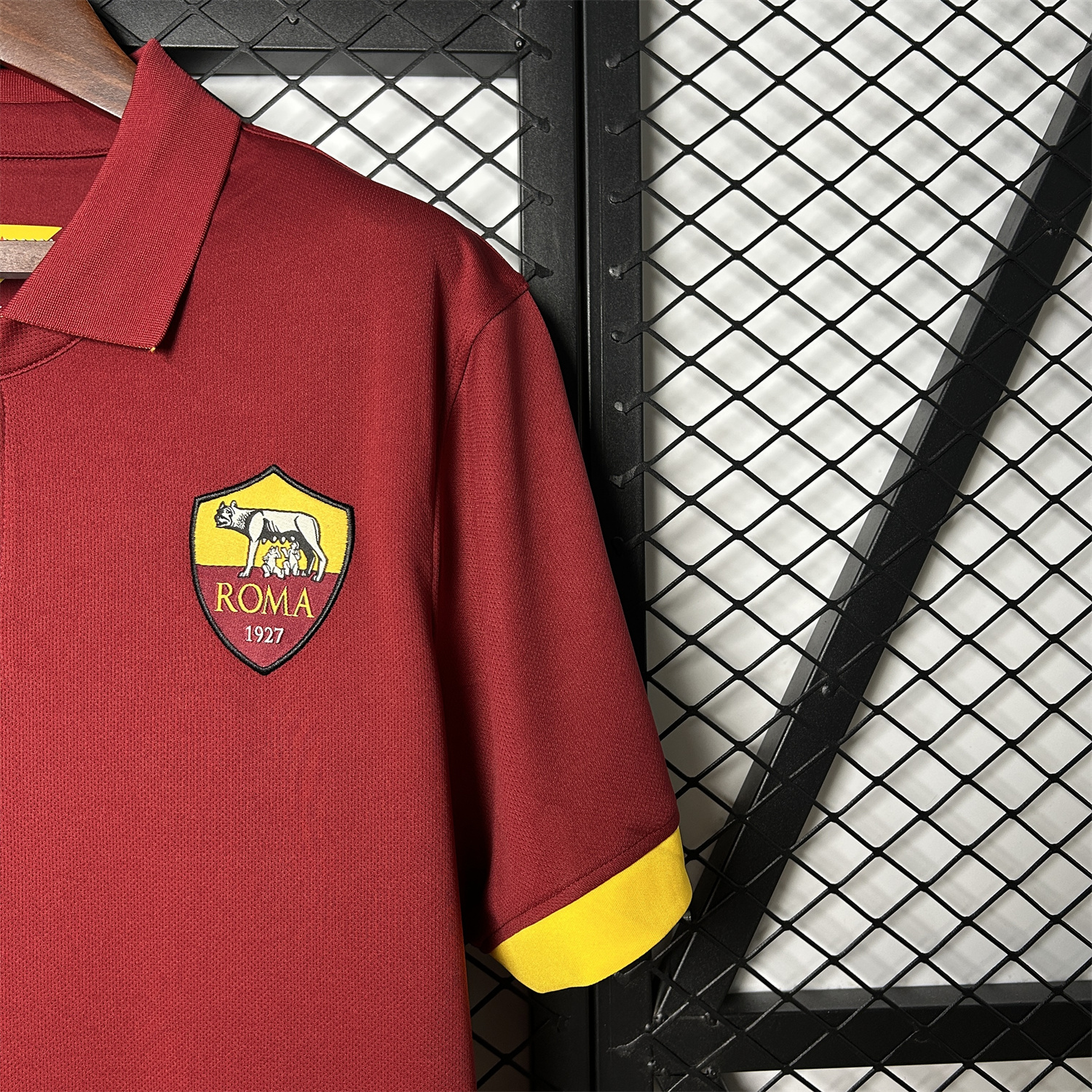 AlphaJersey-Retro Roma 2014-15 Home Jersey