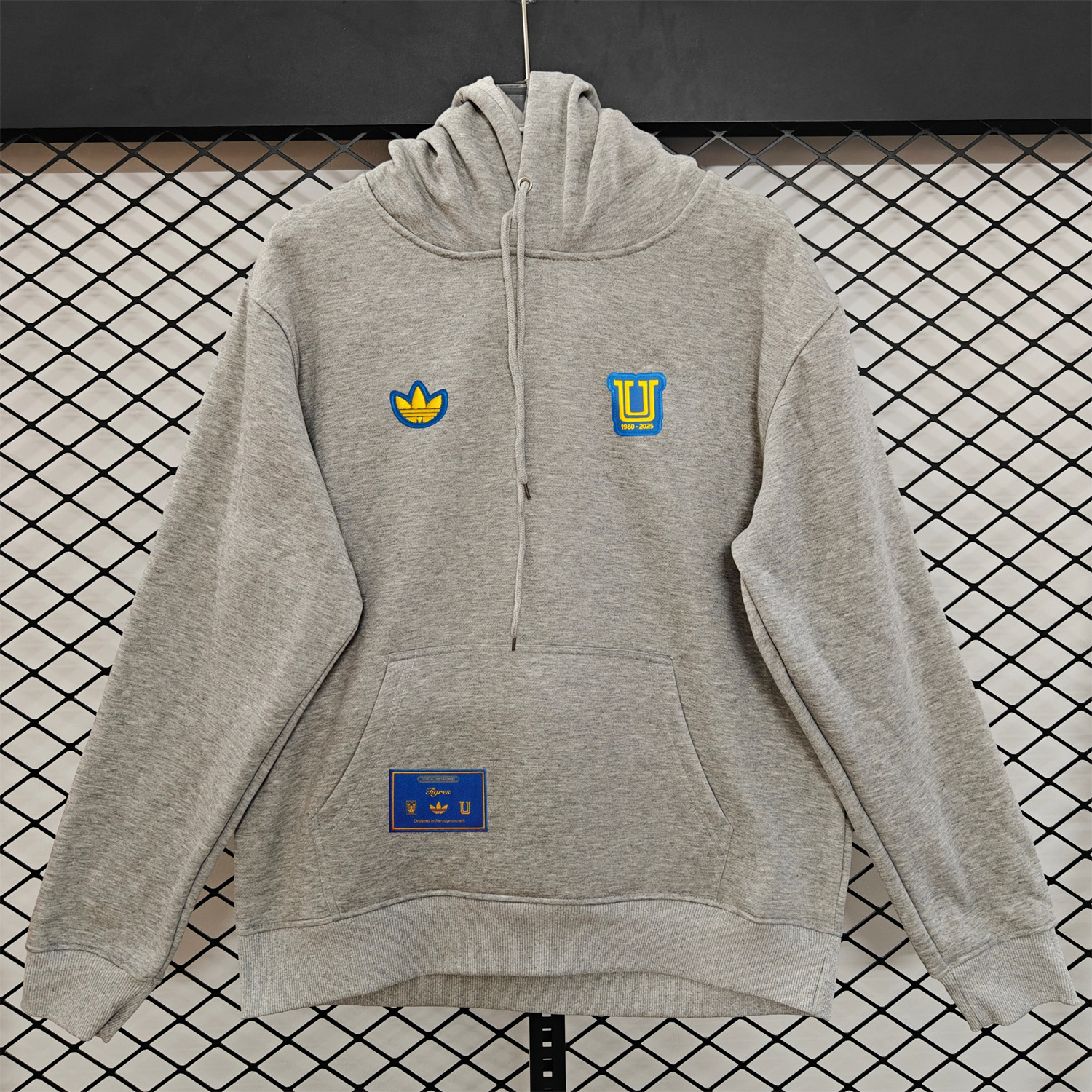 AlphaJersey-Tigres UANL 25-26 Originals Terrace Icon Unisex Pullover Hoodie