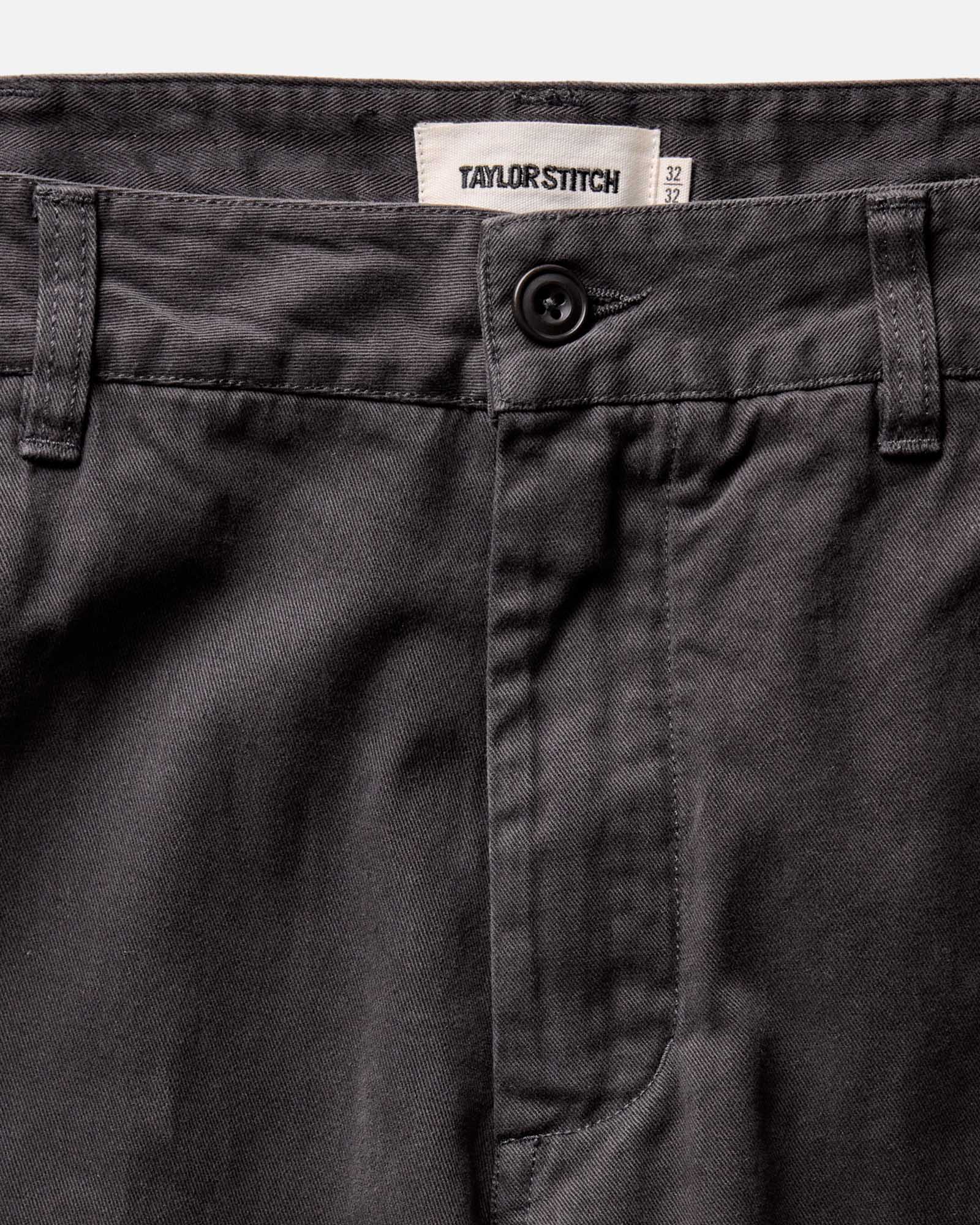 The Straight Foundation Pant in Organic Faded Black | Modern Menswear by yycbvcnbmmnbm
