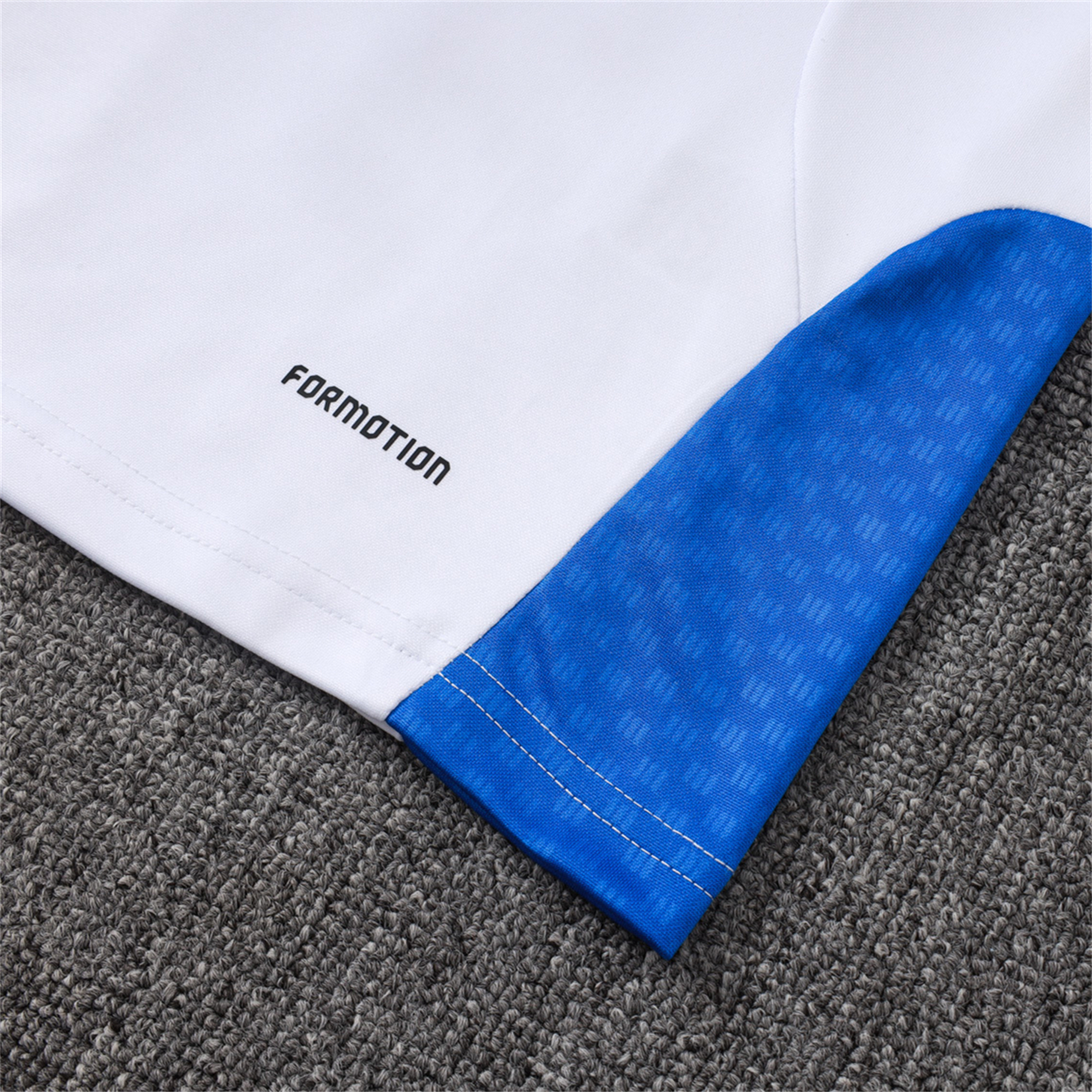 AlphaJersey-Colombia 2026 Long Sleeve Training Set - White Top & Black Pants