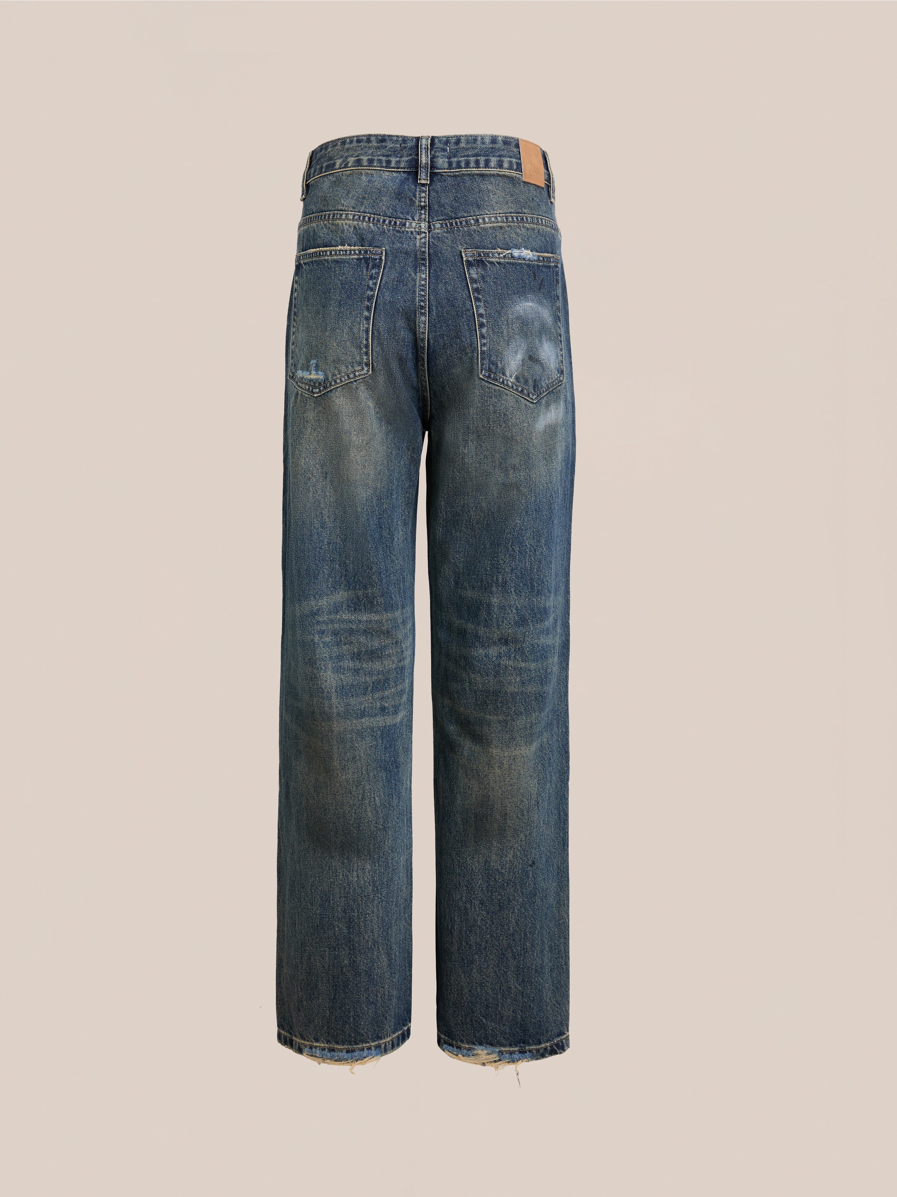 Monet Paint Jeans | Modern Menswear by yycbvcnbmmnbm