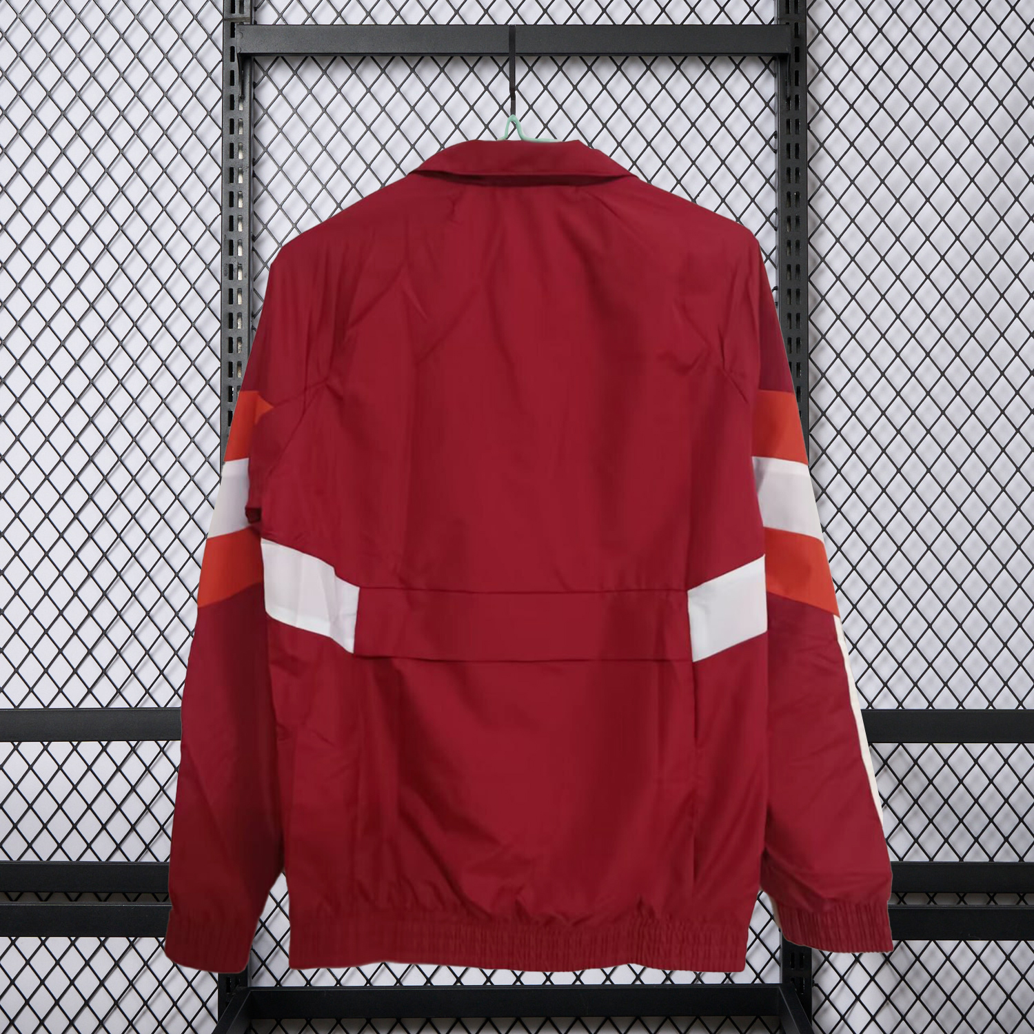 AlphaJersey-Bayern Munich 25-26 Terrace Icon Windbreaker Jacket - Red