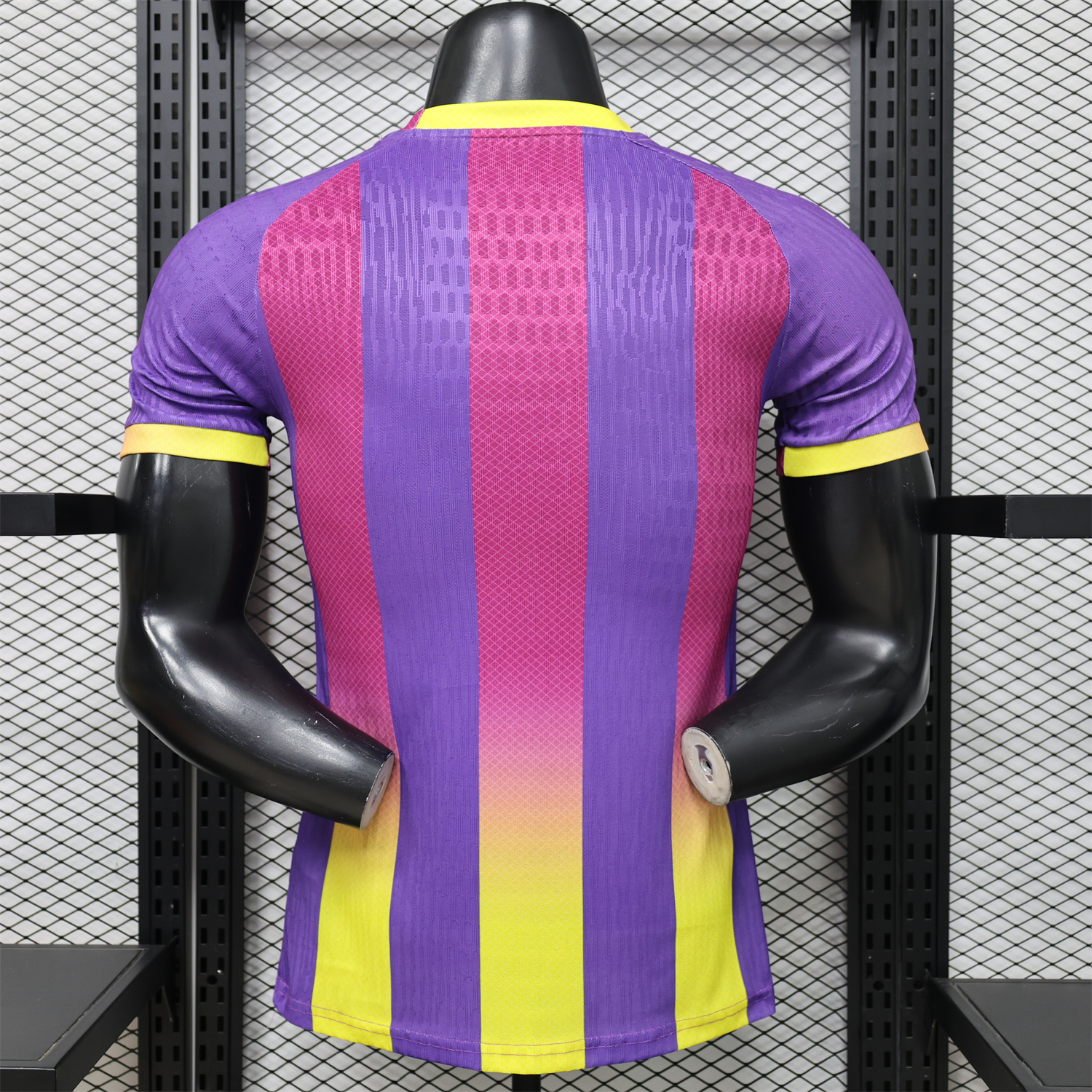 AlphaJersey-Barcelona 25-26 Purple Pink And Yellow Special Jersey - Player Version