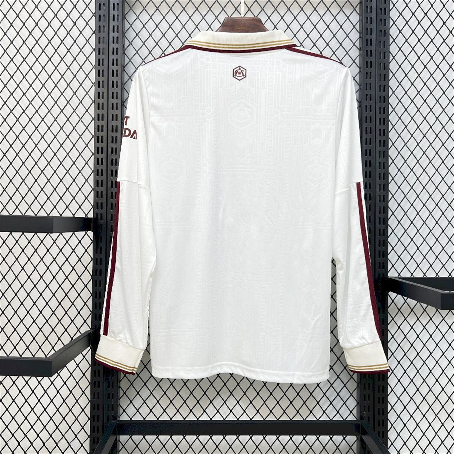 AlphaJersey-Arsenal 25-26 Third White Long Sleeves Jersey - Fans Version