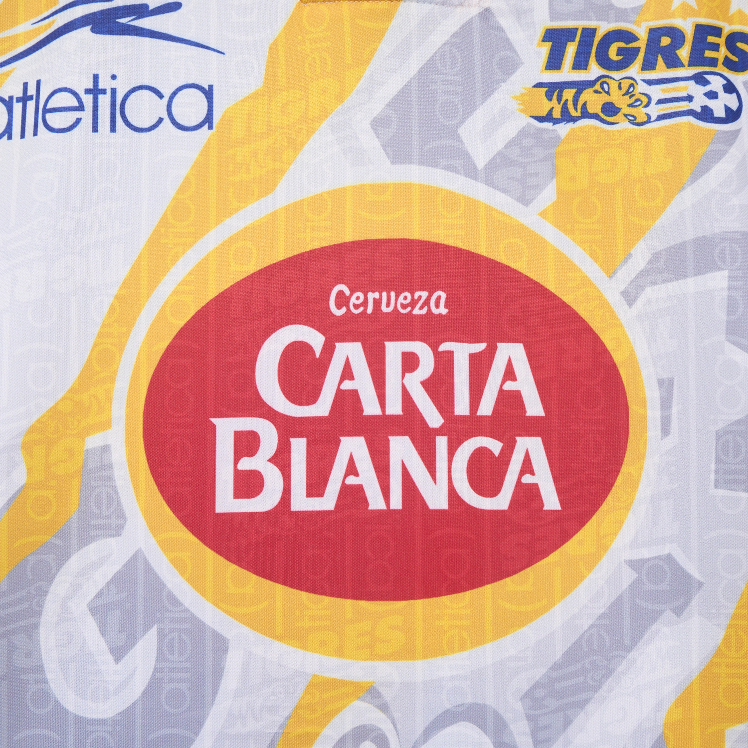 AlphaJersey-Retro Tigres UANL 1997-98 Away White Jersey