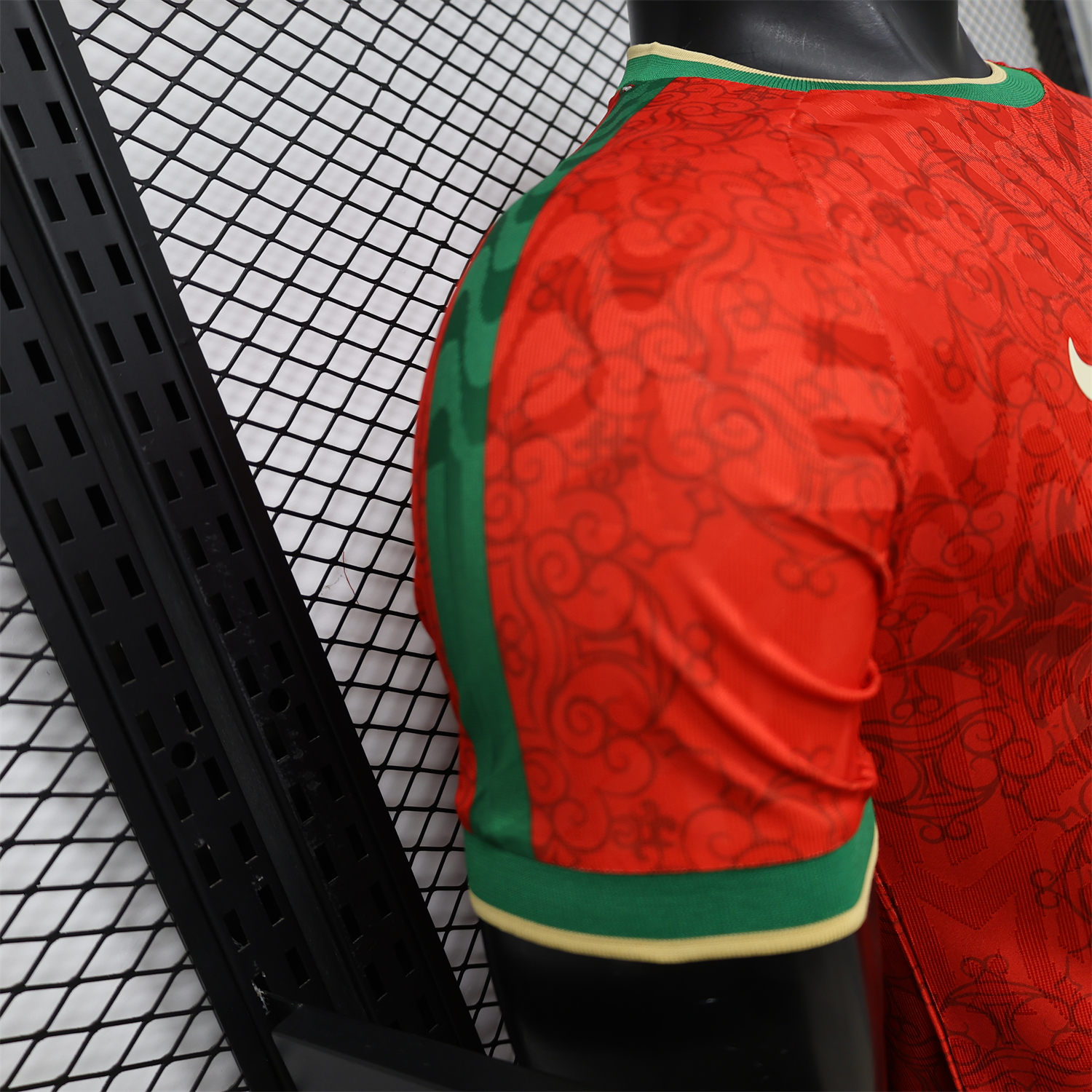 AlphaJersey-Portugal 2026 Cross Red Special Jersey - Player Version
