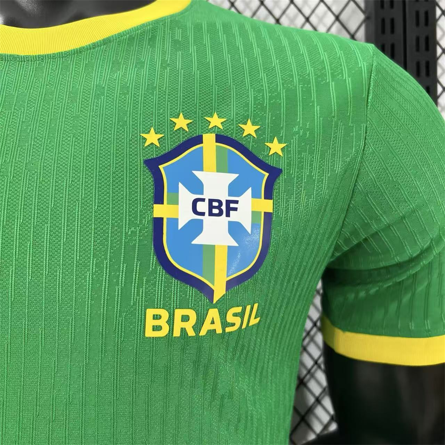 AlphaJersey-Brazil 2026 Green Special Jersey - Player Version