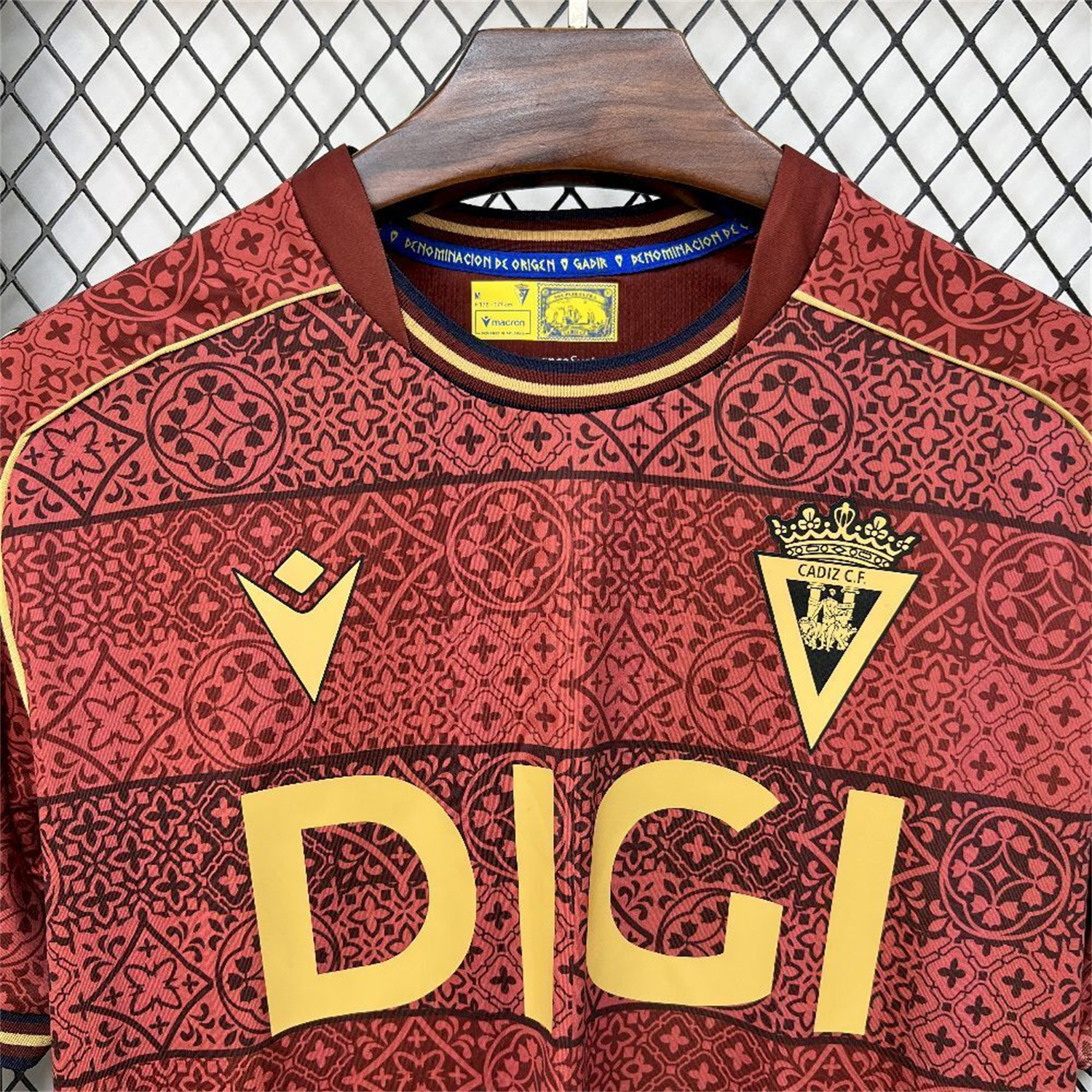 AlphaJersey-Cádiz Cadiz 25-26 Away Red Jersey - Fans Version