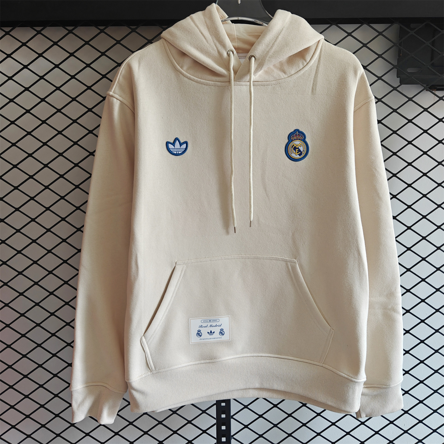 AlphaJersey-Real Madrid 25-26 Originals Terrace Icon Unisex Pullover Hoodie