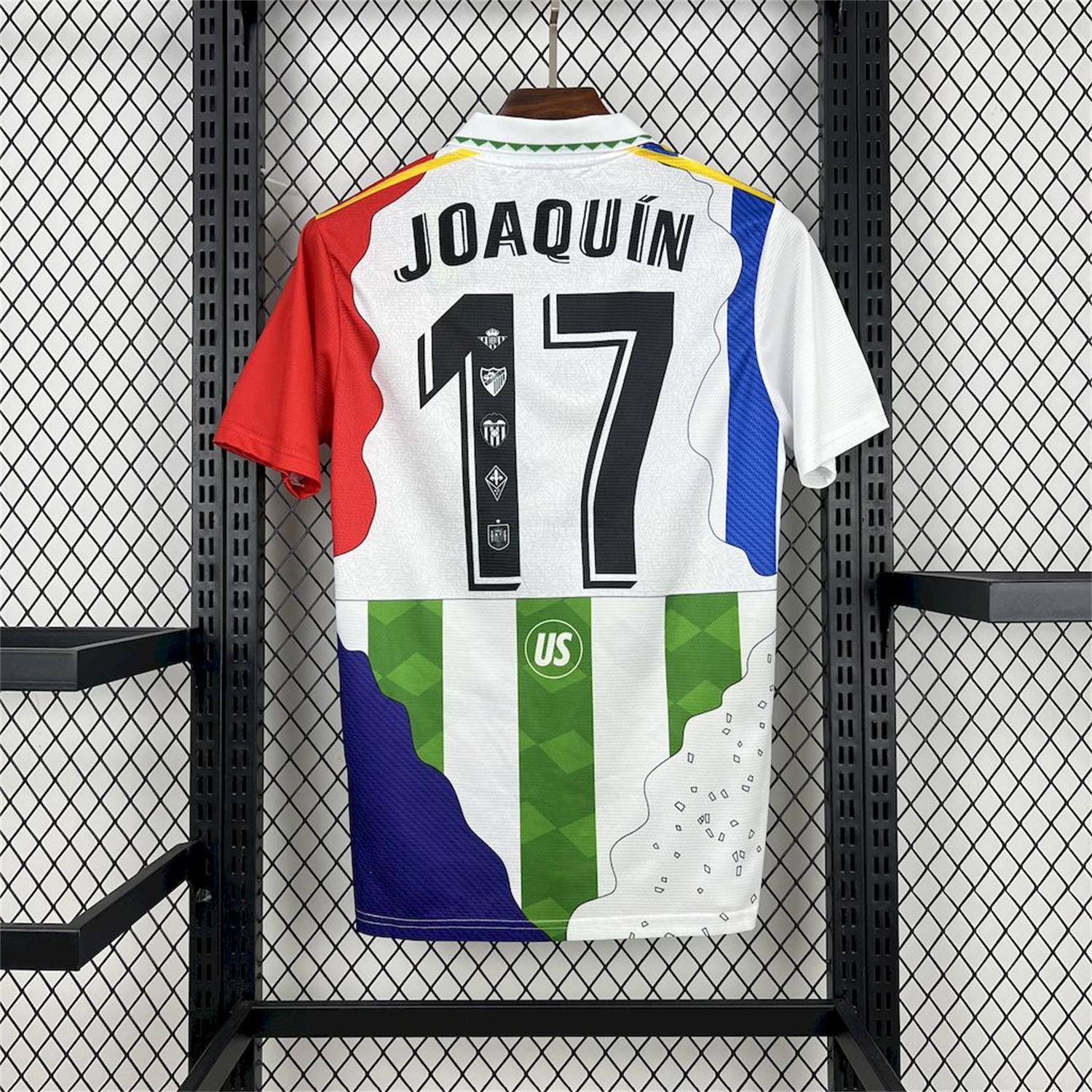 AlphaJersey-Joaquín 25-26 Career Commemorative Jersey - Real Betis Spain Malaga Fiorentina