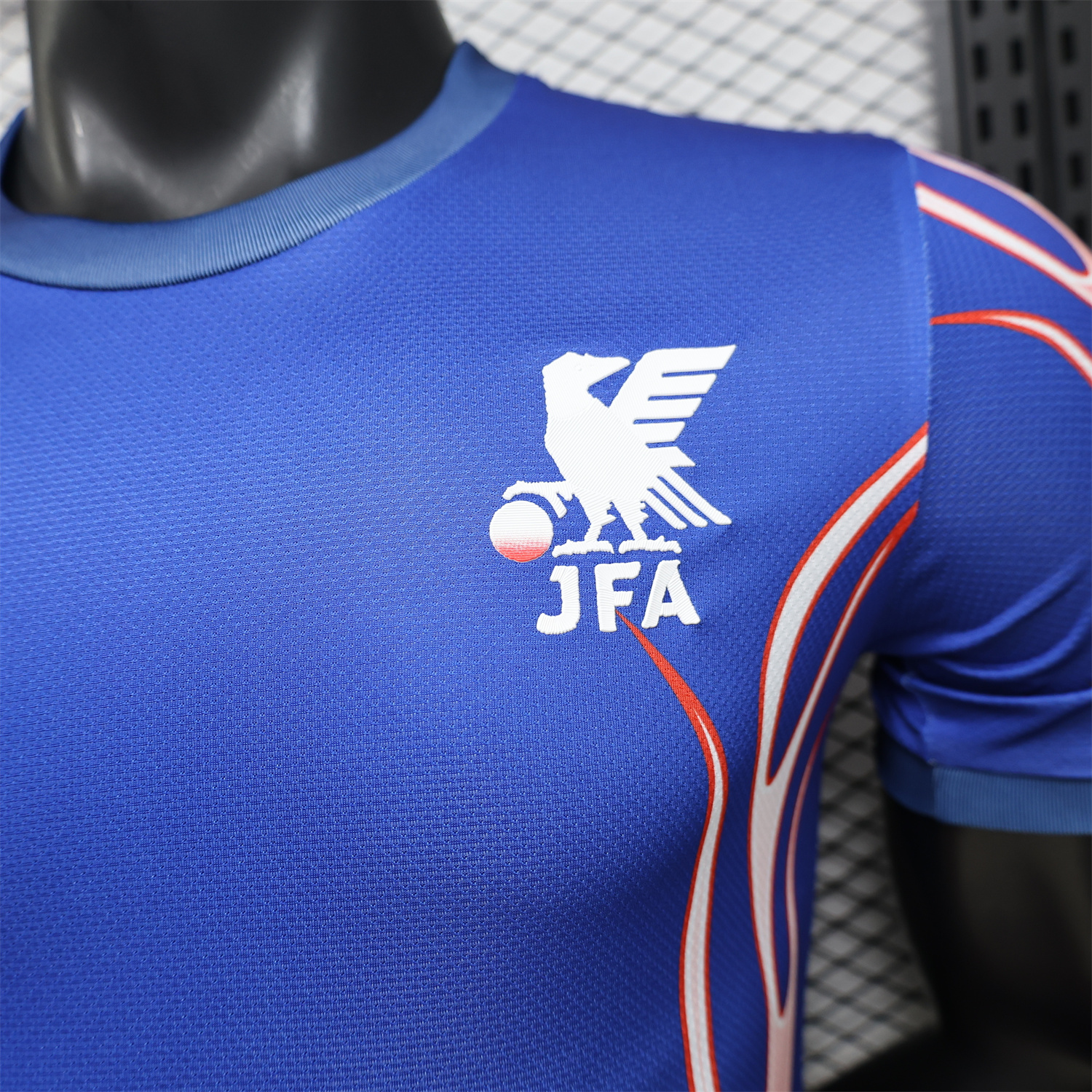 AlphaJersey-Japan 2026 Red Fire Blue Special Jersey - Player Version