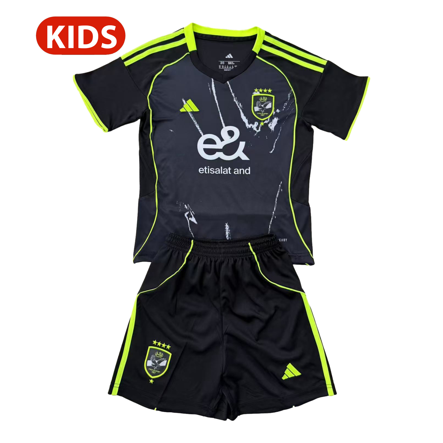AlphaJersey-Al Ahly SC 25-26 Away Kids Kit