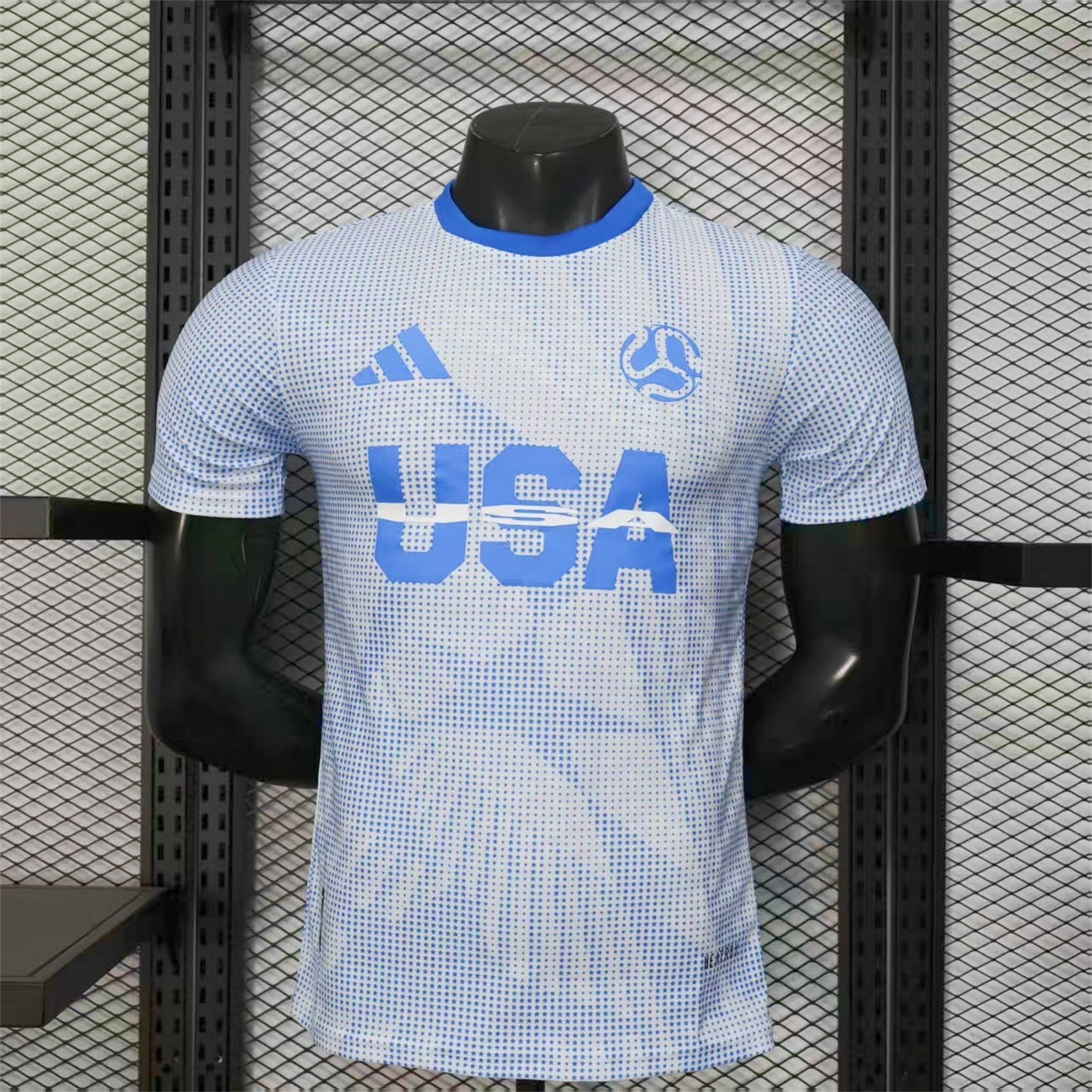 AlphaJersey-United States USA 25-26 World Cup Promotion Blue Jersey - Player Version