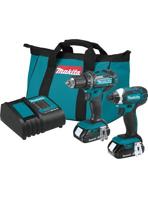 CT225SYX xdt11 xfd10 combo combination kit charger battery tool bag teal