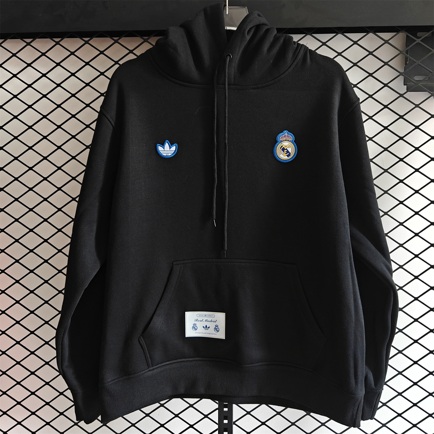 AlphaJersey-Real Madrid 25-26 Originals Terrace Icon Unisex Pullover Hoodie