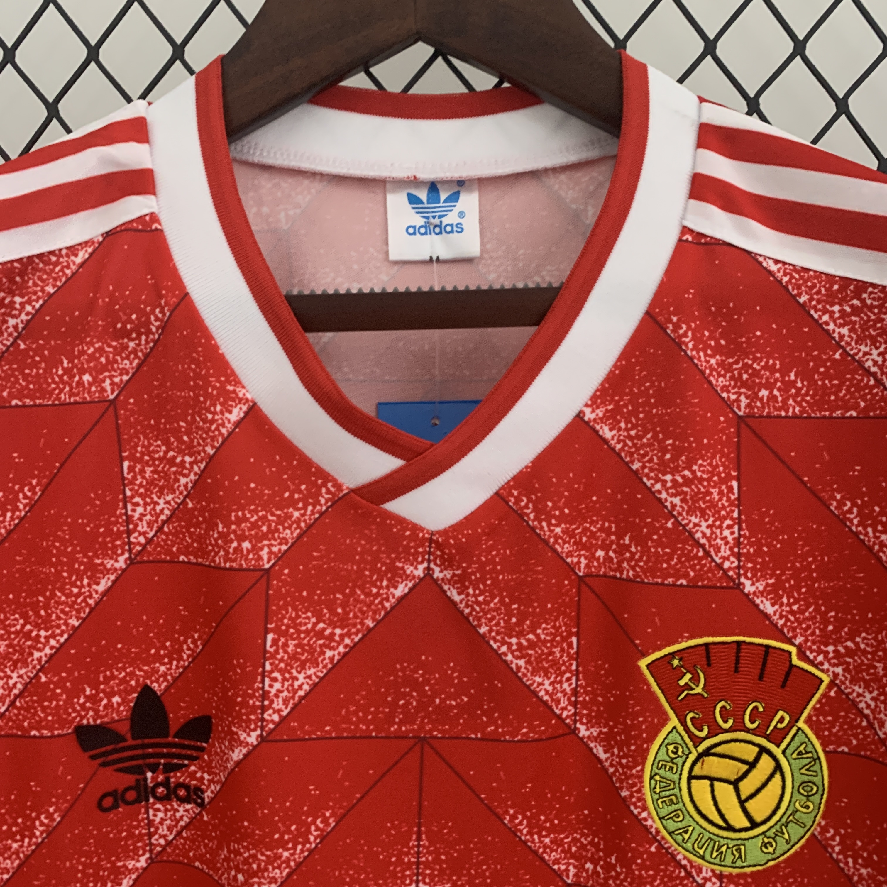 AlphaJersey-Retro Soviet Union 1988-89 Home Stadium Jersey