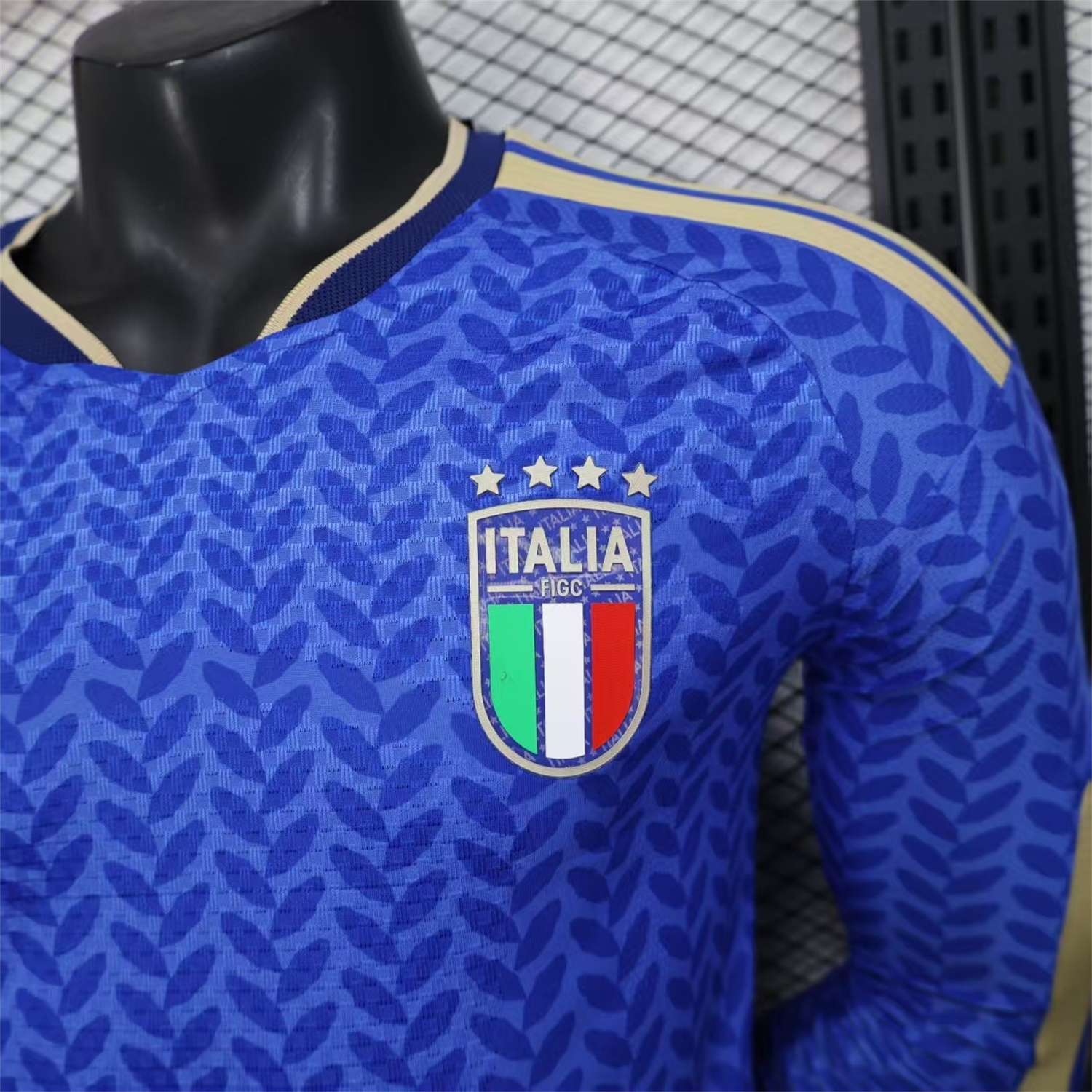 AlphaJersey-Italy 2026 Home Long Sleeves Jersey - Player Version