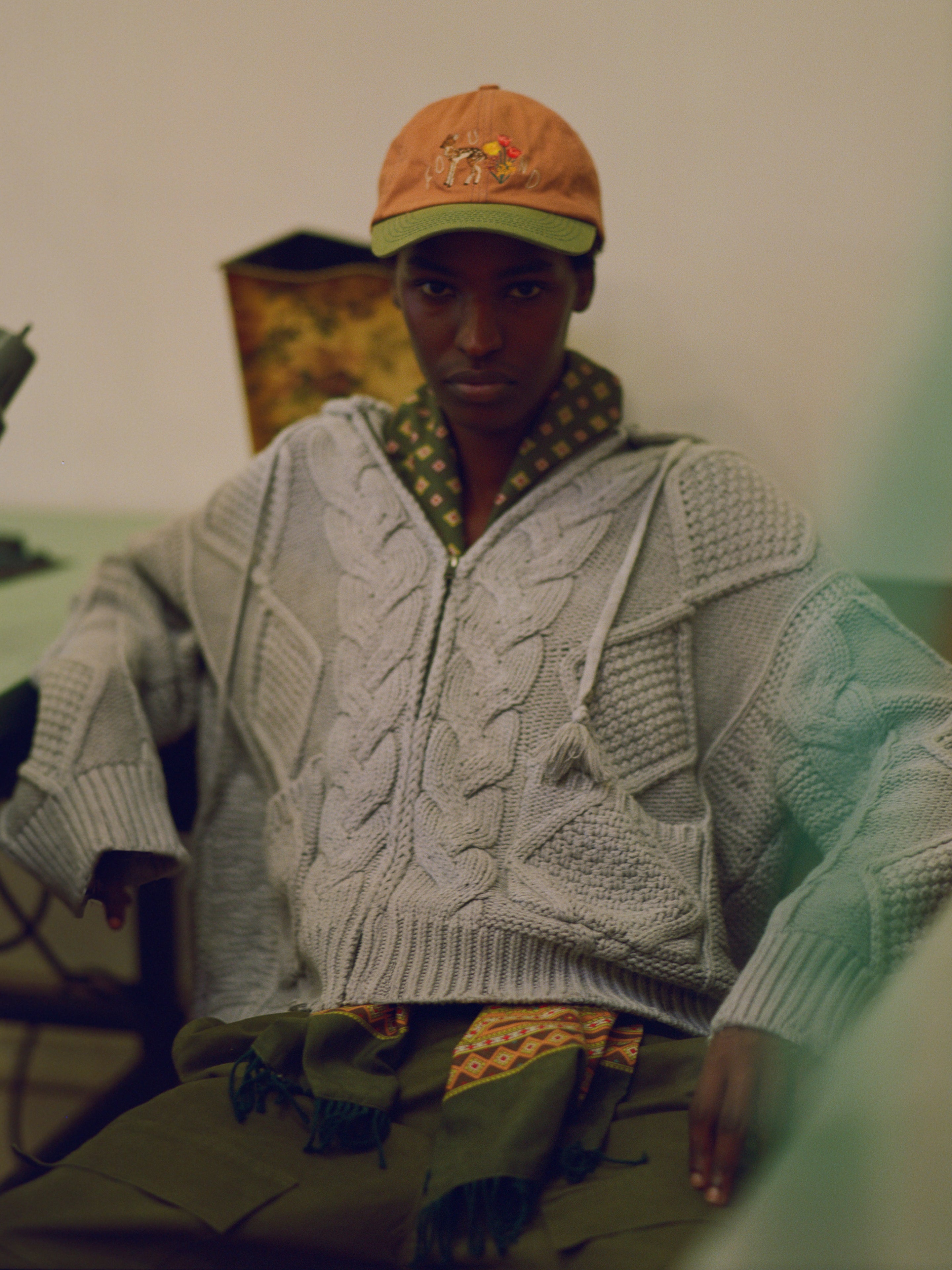 Zip Up Cable Knit Hoodie | Modern Menswear by yycbvcnbmmnbm