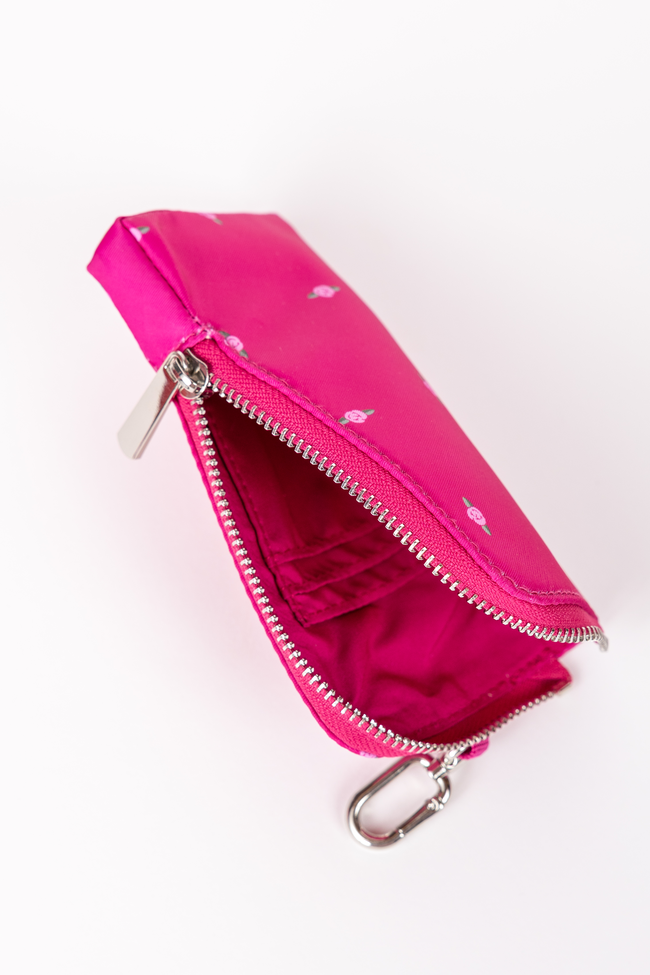 Active State Fuchsia Petal Pop Dual Pouch Wristlet DOORBUSTER | Elegant Women's Fashion by coolavocek
