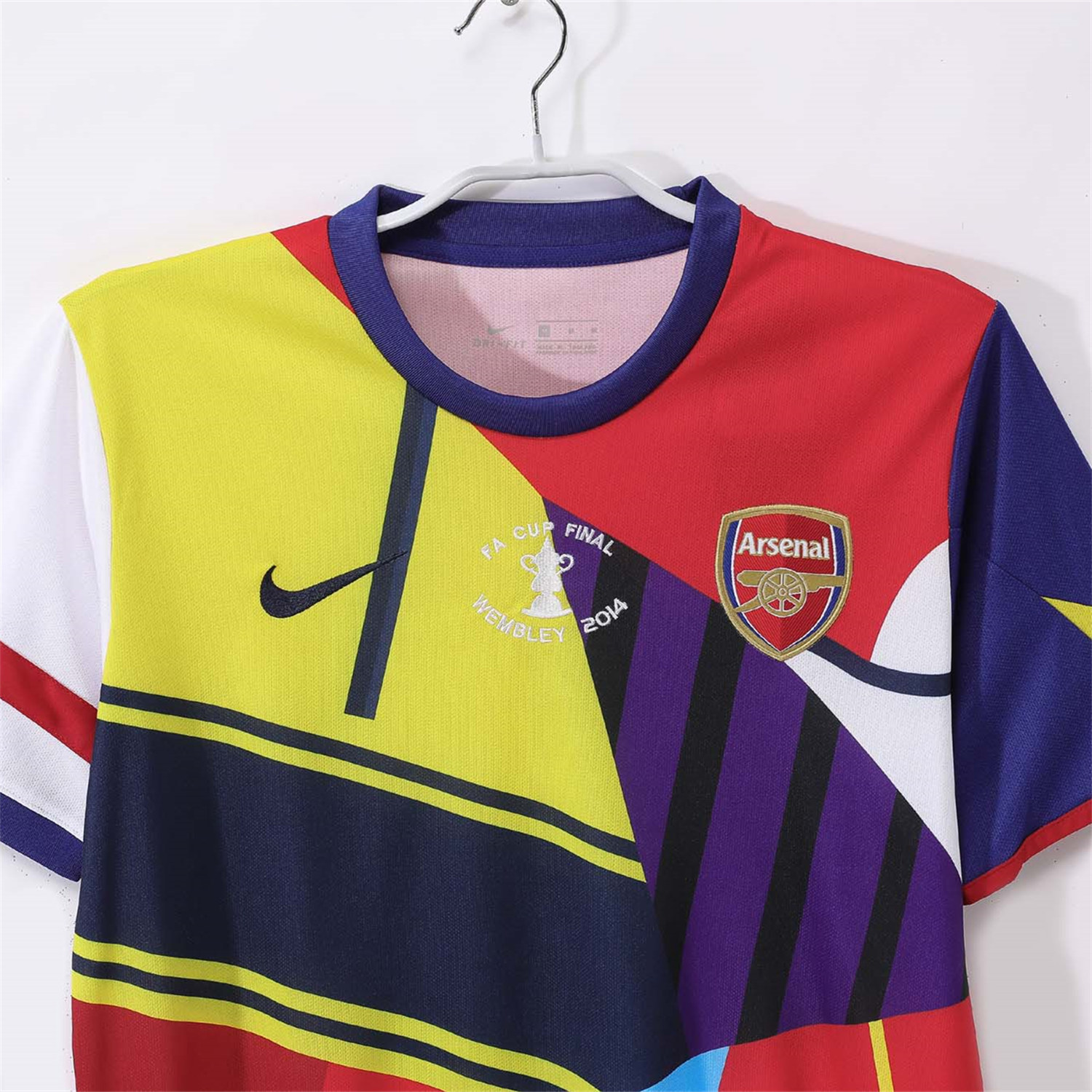 AlphaJersey-Retro Arsenal 2014 FA CUP Trophy Commemorative Jersey