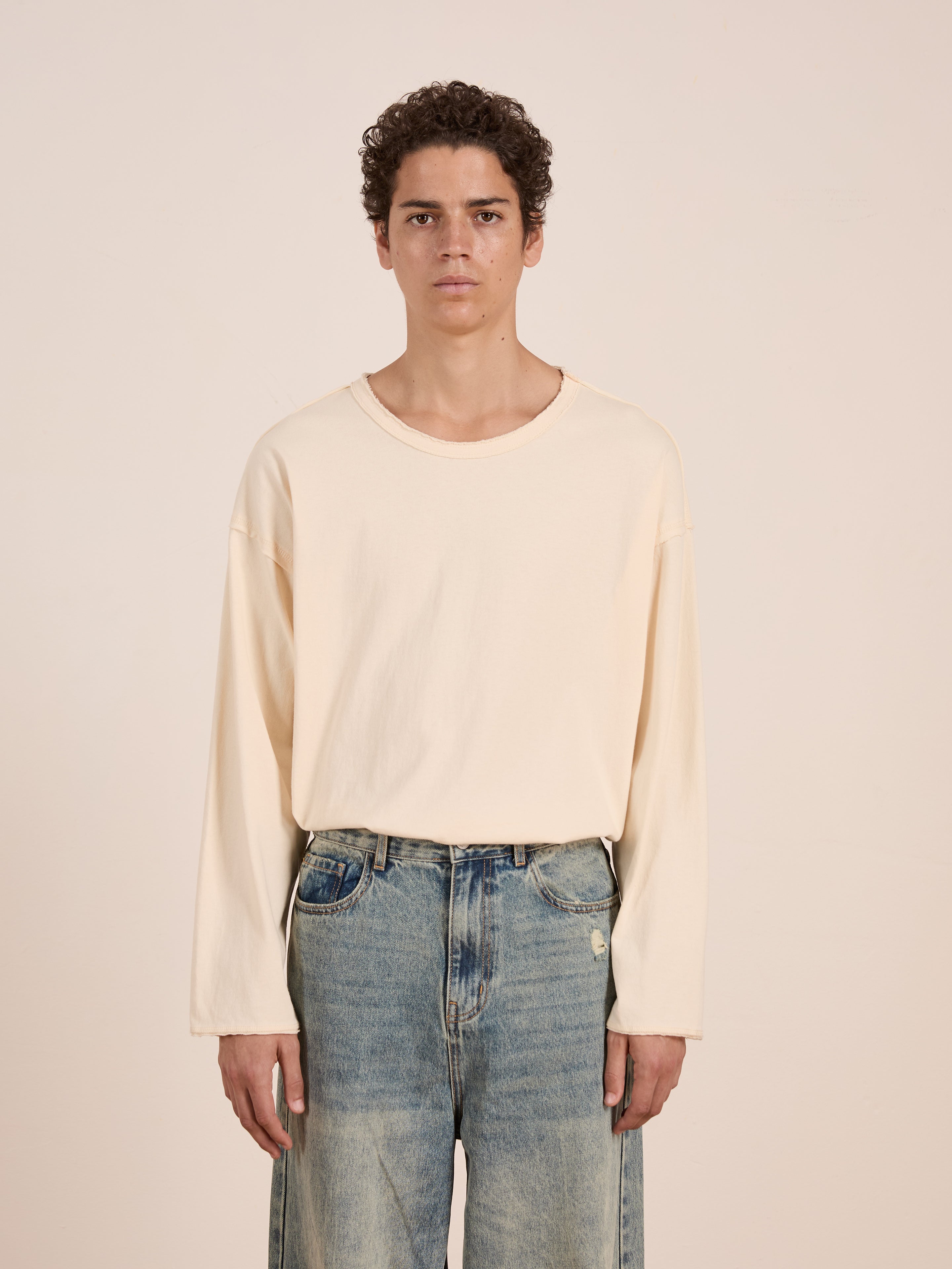 Reversed LS Tee | Modern Menswear by yycbvcnbmmnbm