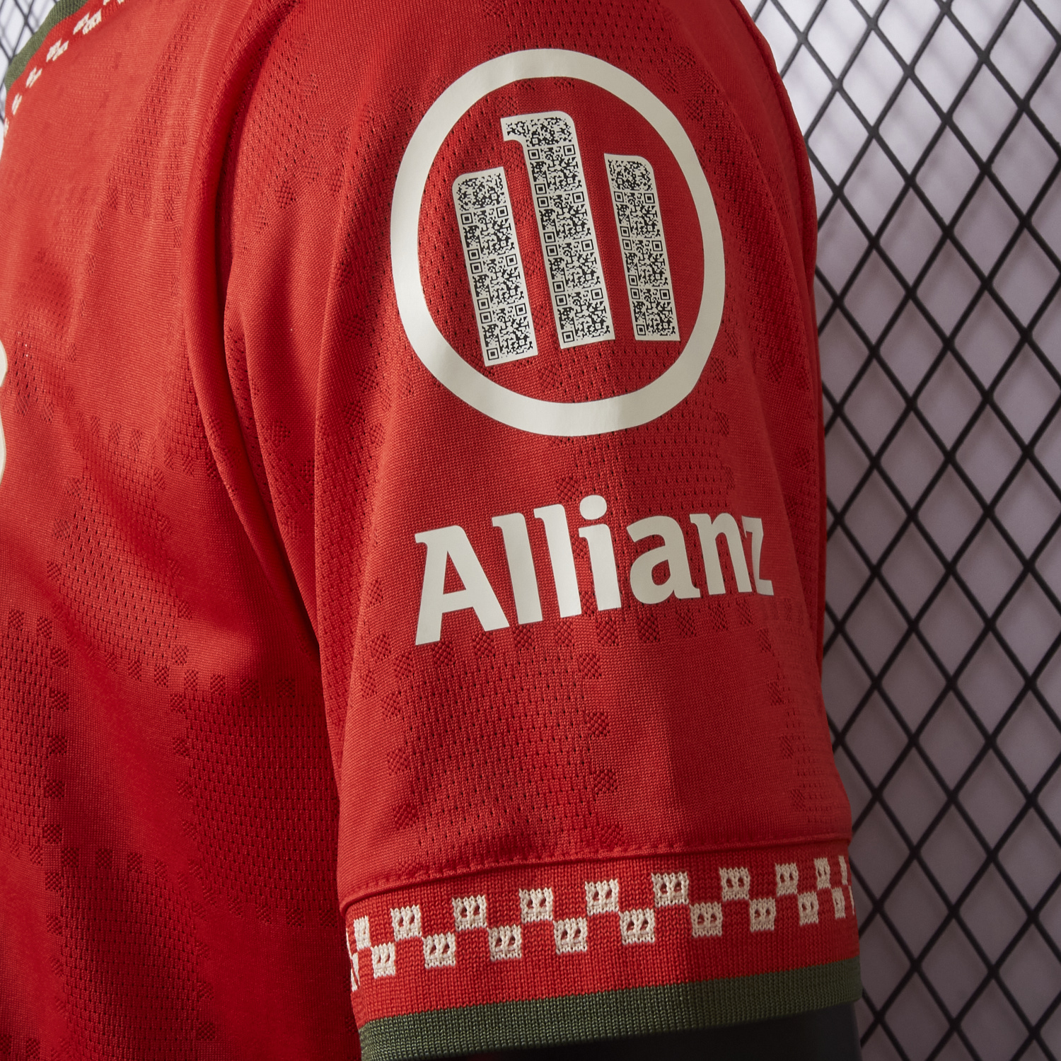 AlphaJersey-Bayern Munich 25-26 Trefoil Red Special Jersey - Player Version