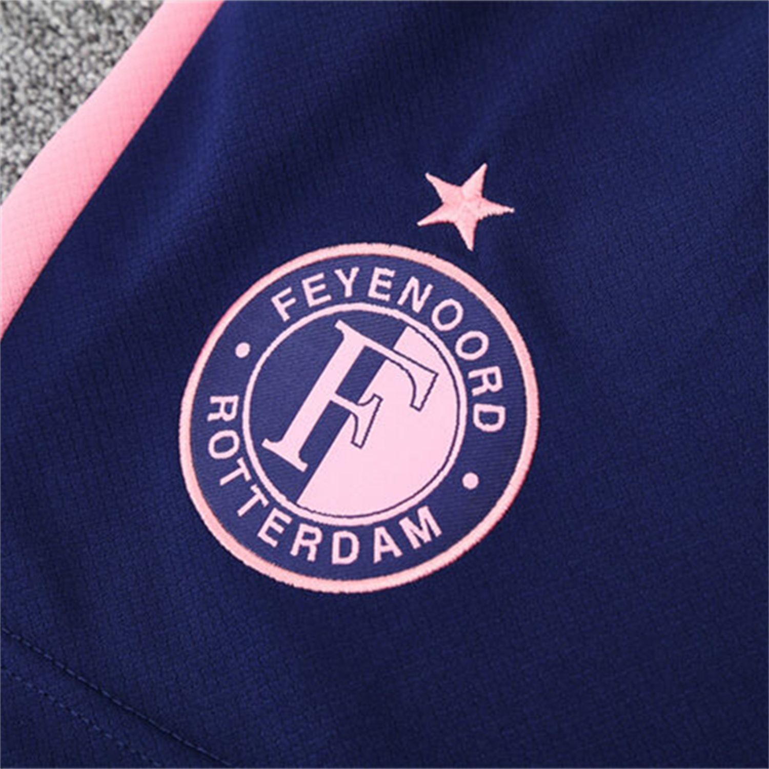 AlphaJersey-Feyenoord 25-26 Short-Sleeve Training Set - Royal Blue Top & Royal Blue Shorts