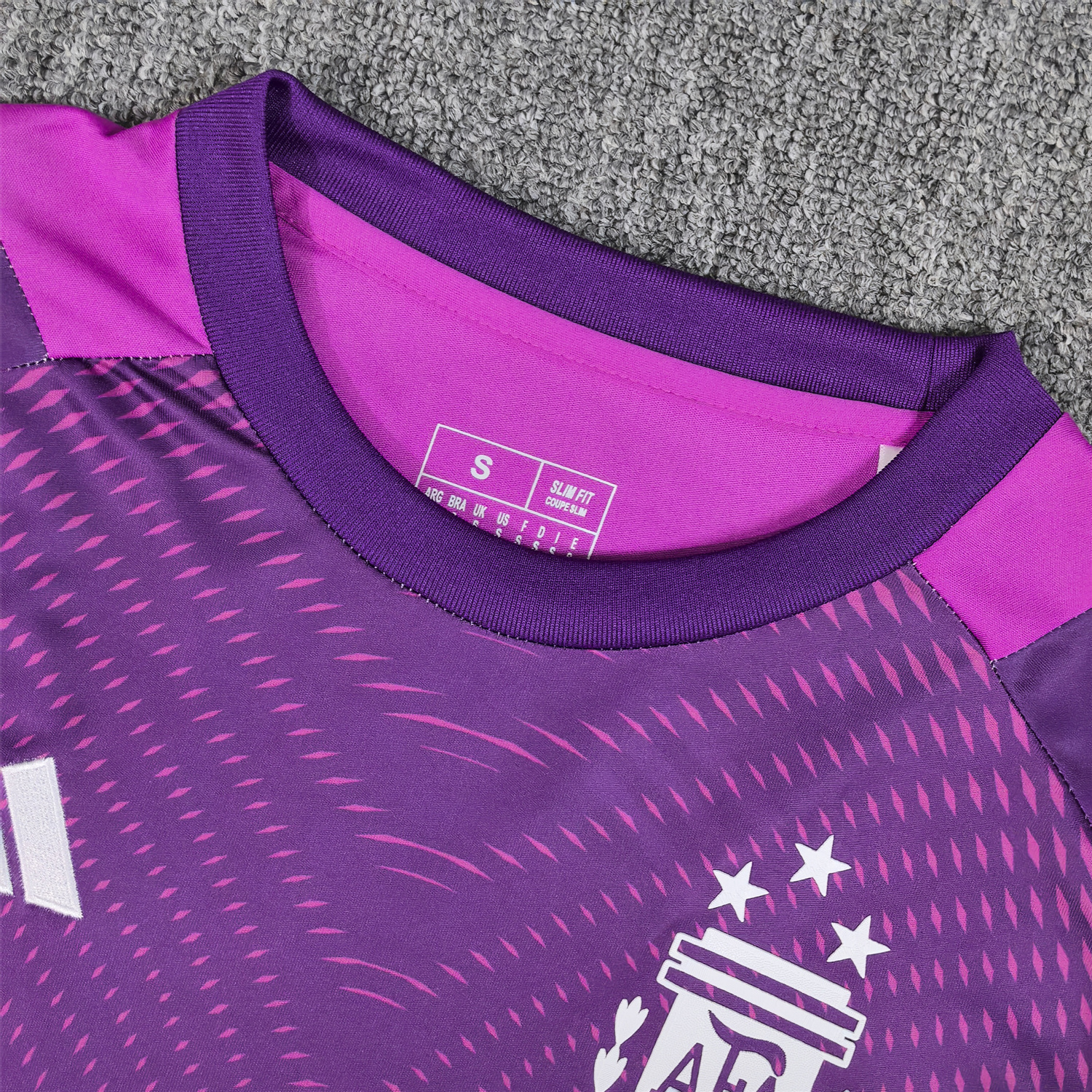 AlphaJersey-Argentina 25-26 Purple Goalkeeper Jersey - Fans Version