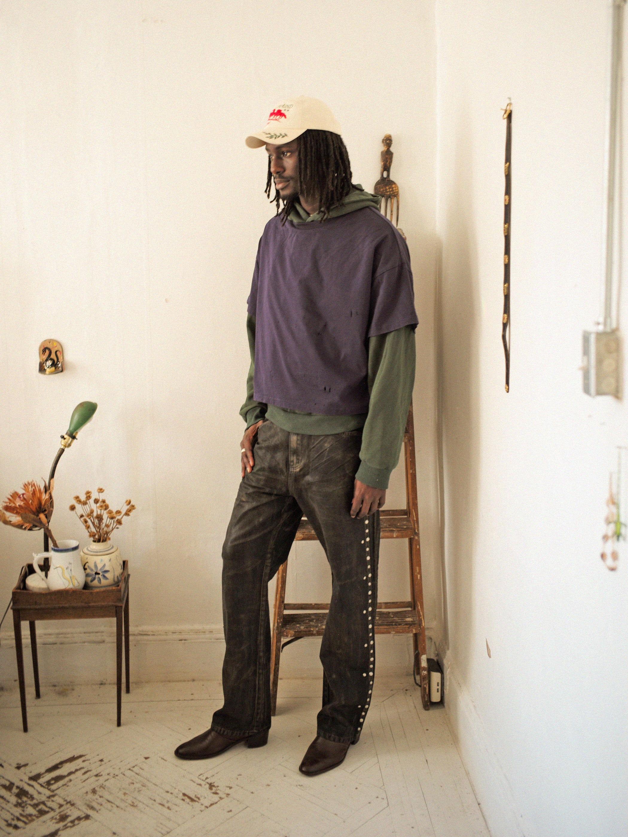 Double Layer Hoodie | Modern Menswear by yycbvcnbmmnbm
