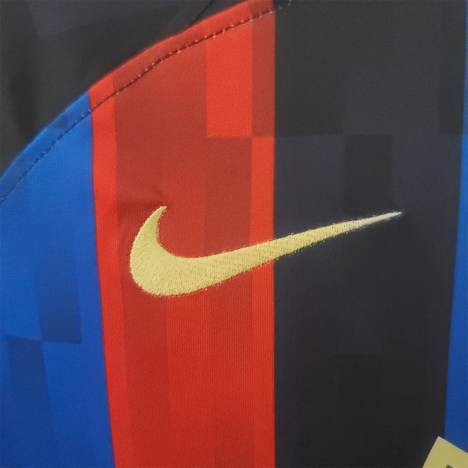 AlphaJersey-Retro Barcelona 22-23 Owl Sponsor Home Jersey