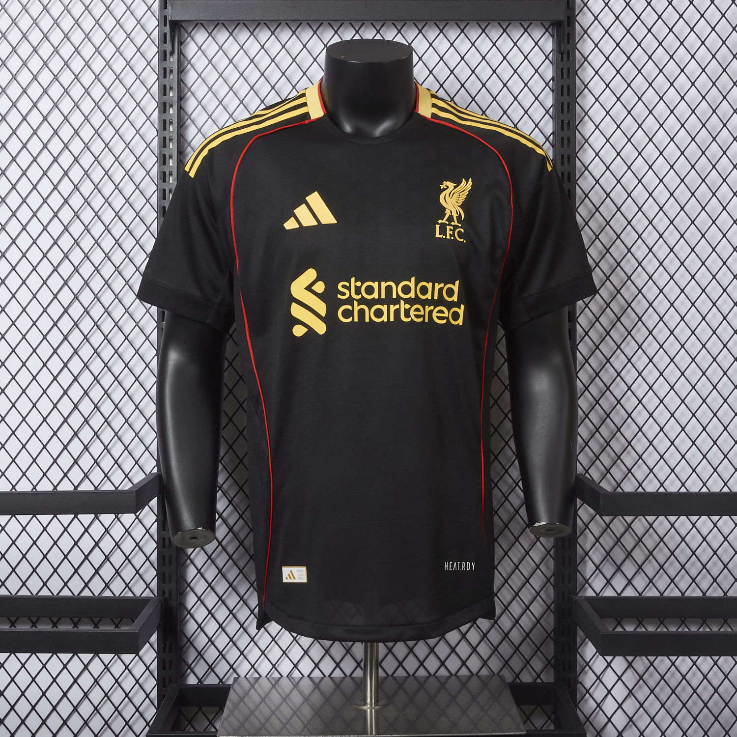 AlphaJersey-Liver.pool 25-26 Black Special Jersey - Player Version