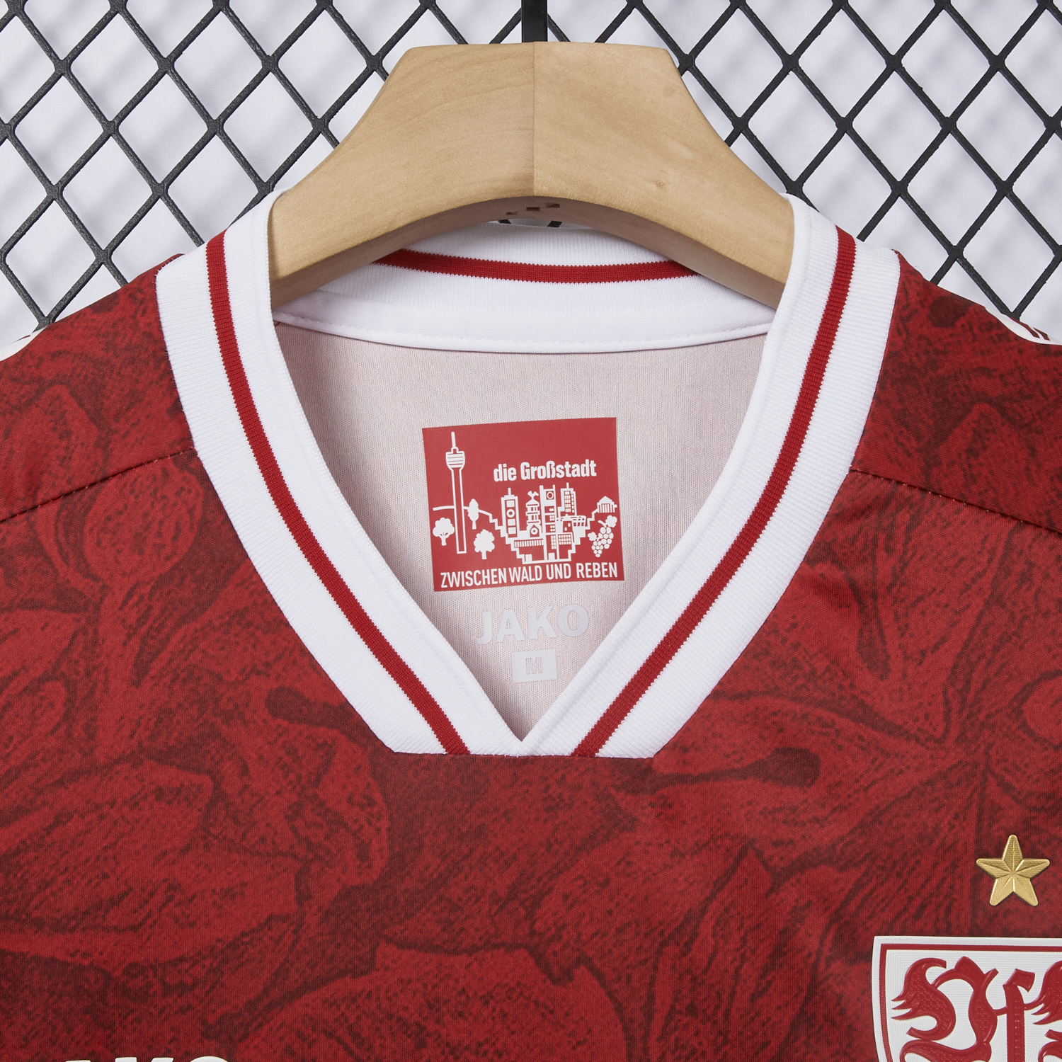 AlphaJersey-VfB Stuttgart 25-26 Away Red Jersey - Fans Version
