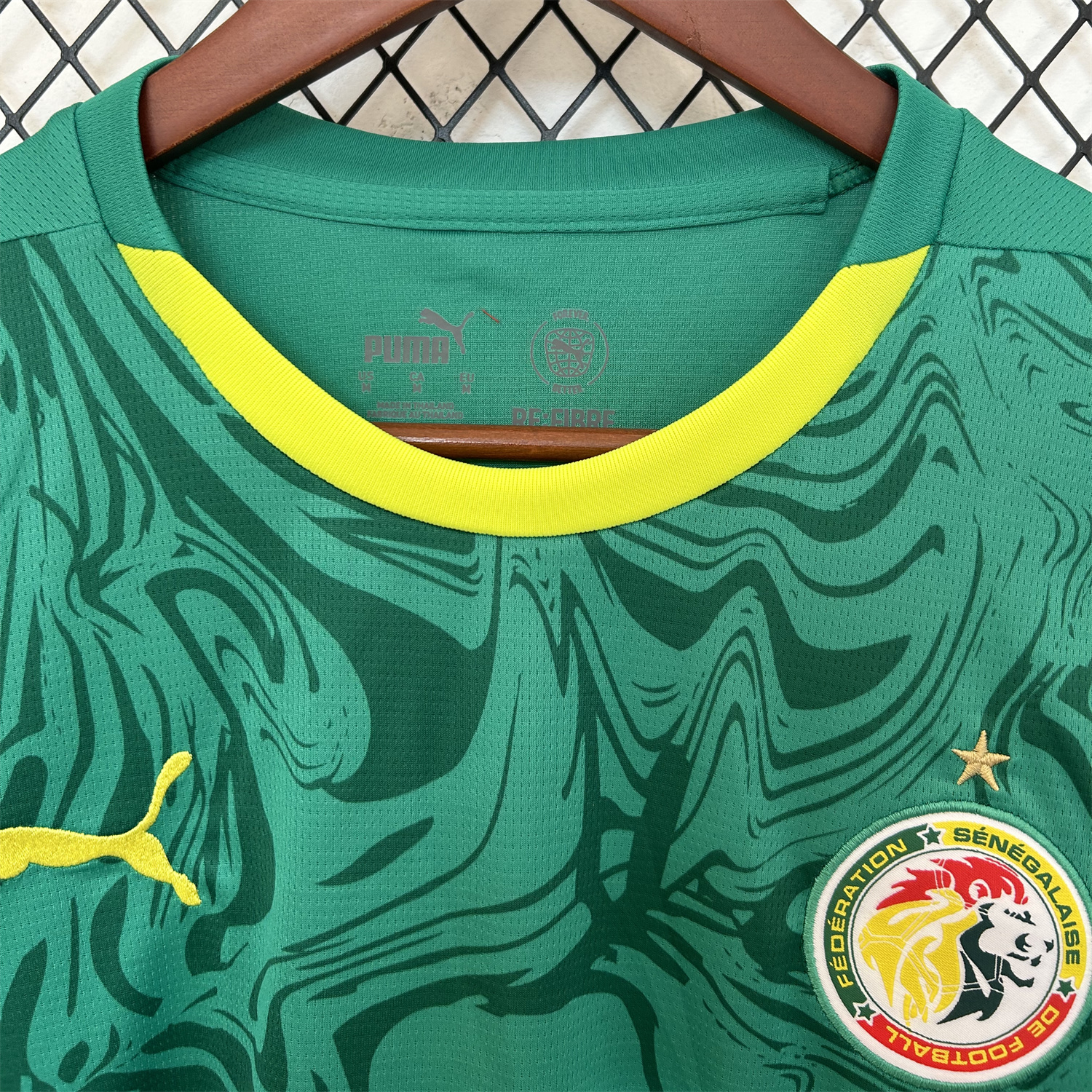 AlphaJersey-Senegal 25-26 Away Green Jersey - Fans Version