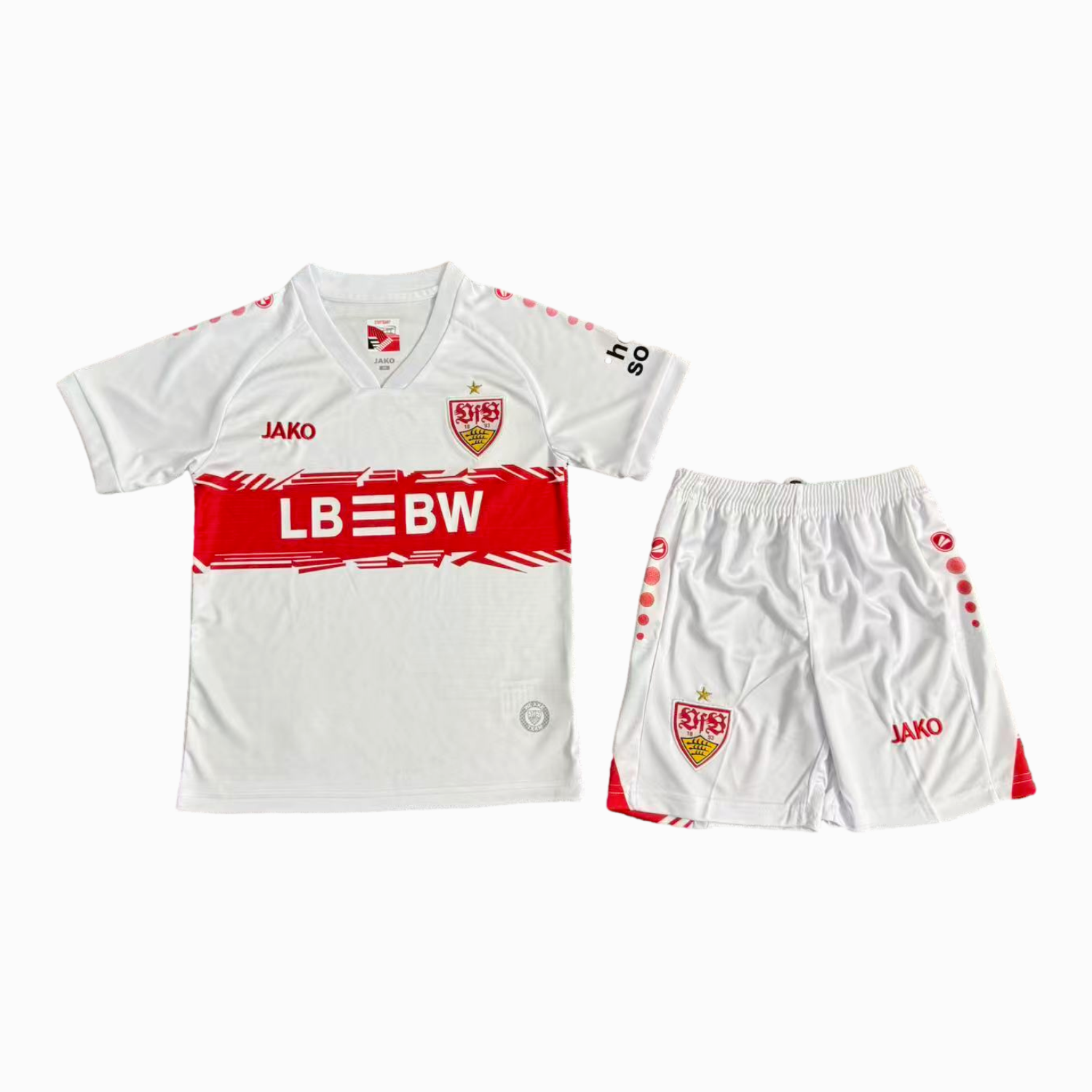 AlphaJersey-VfB Stuttgart 25-26 Home Kids Kit