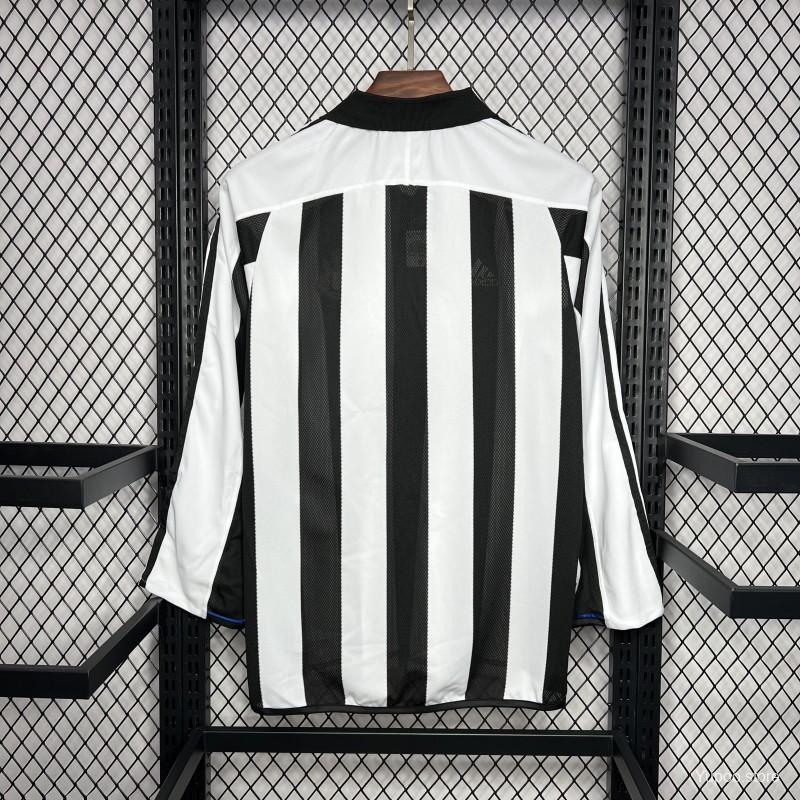 AlphaJersey-Retro Newcastle United 2003-05 Home Long Sleeve Jersey