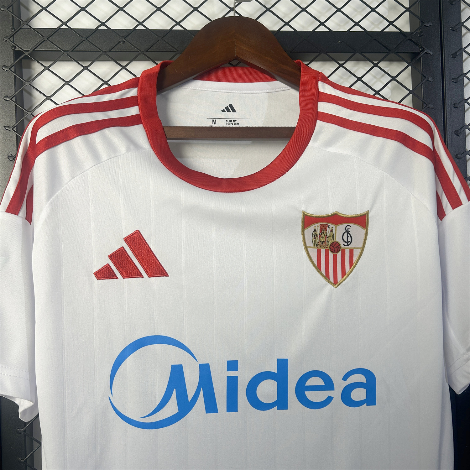 AlphaJersey-Sevilla 25-26 Home White Jersey - Fans Version