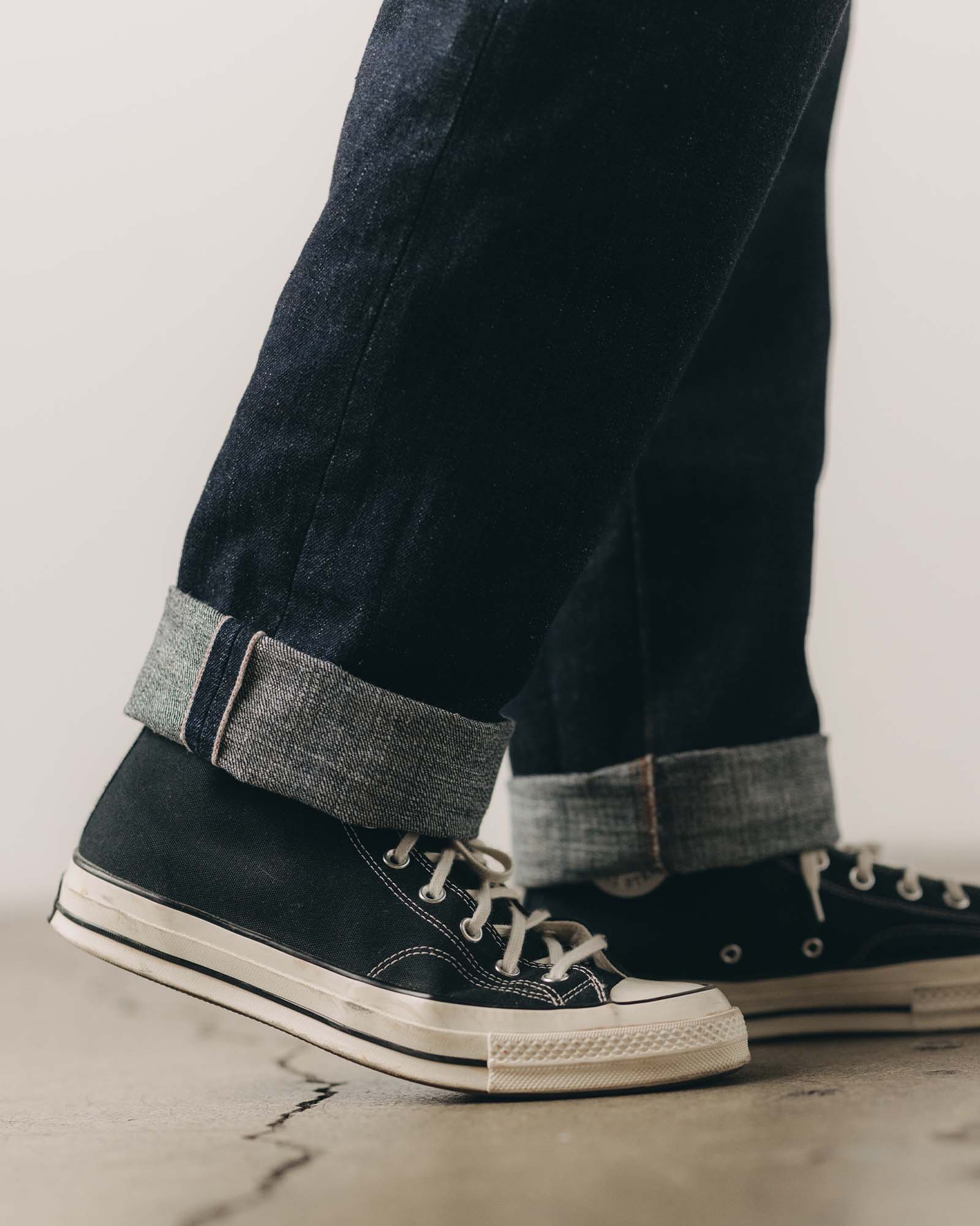 The Straight Jean in Rinsed Yoshiwa Selvedge | Modern Menswear by yycbvcnbmmnbm