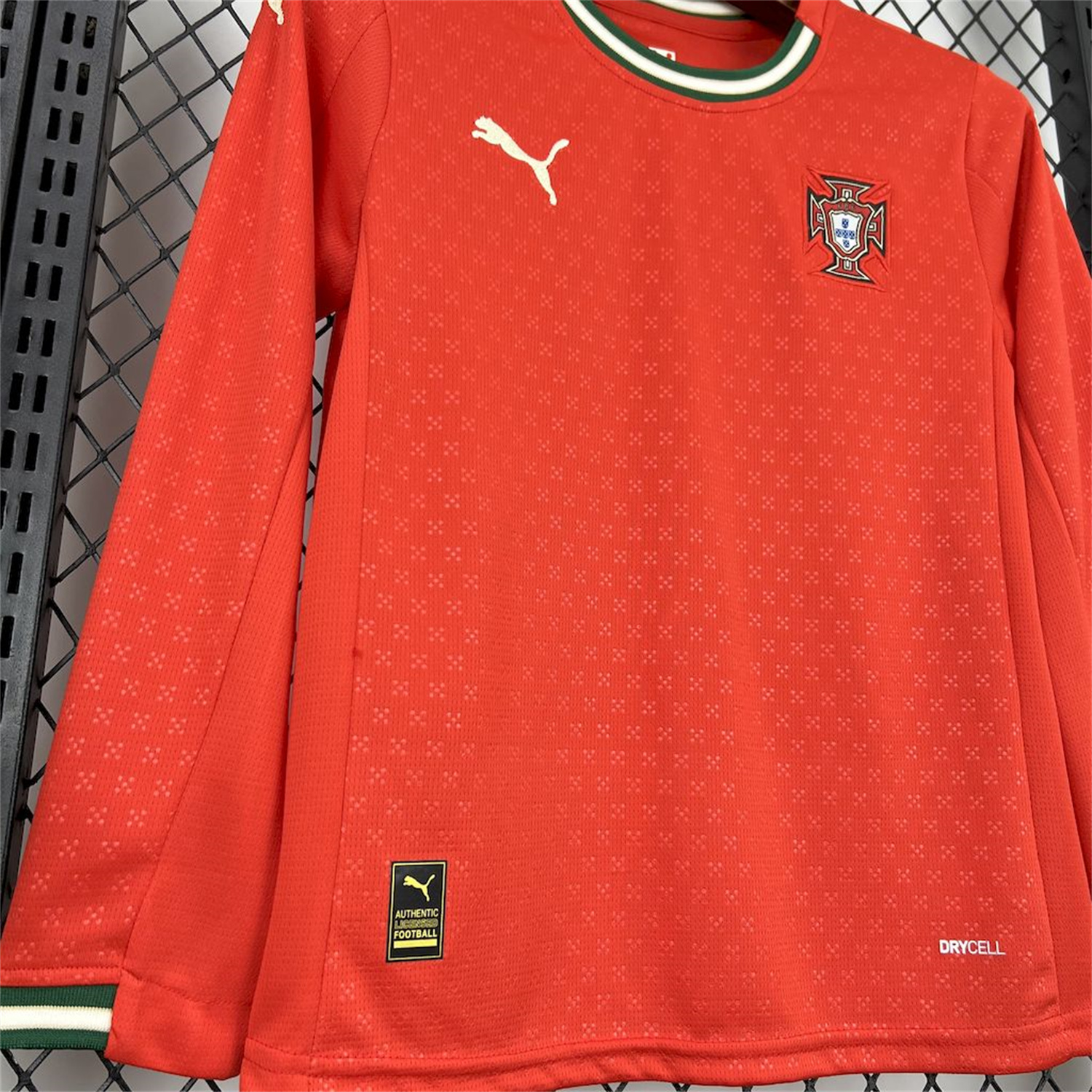 AlphaJersey-Portugal 2025-26 Home Long Sleeves Kids Kit