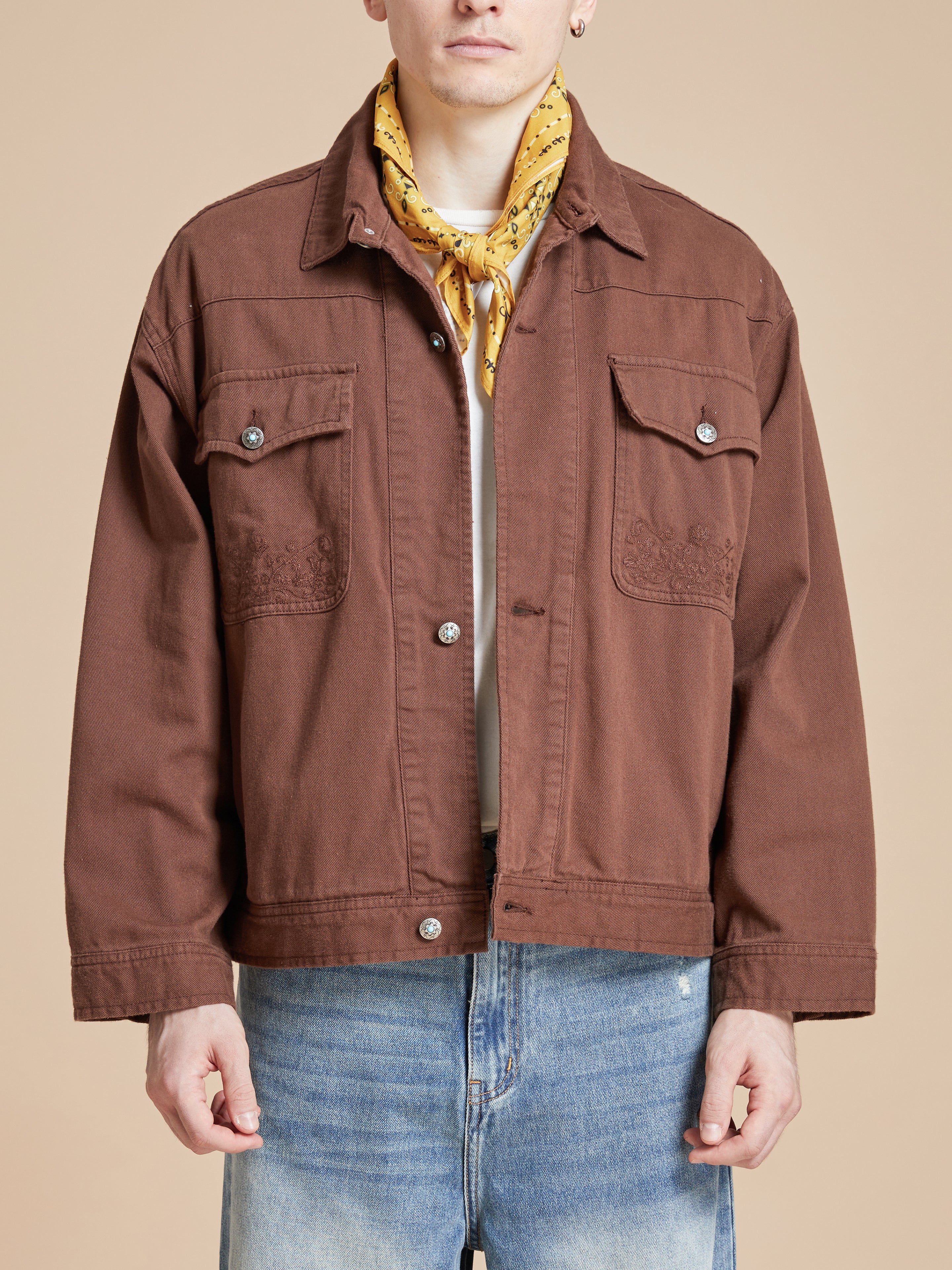 Yellow Western Bandana | Modern Menswear by yycbvcnbmmnbm