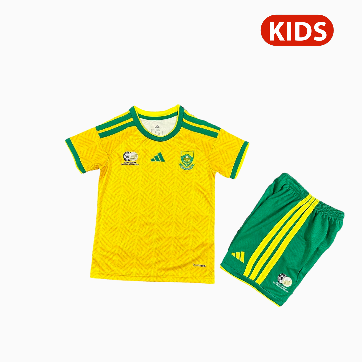 AlphaJersey-South Africa 2026 Home Kids Kit