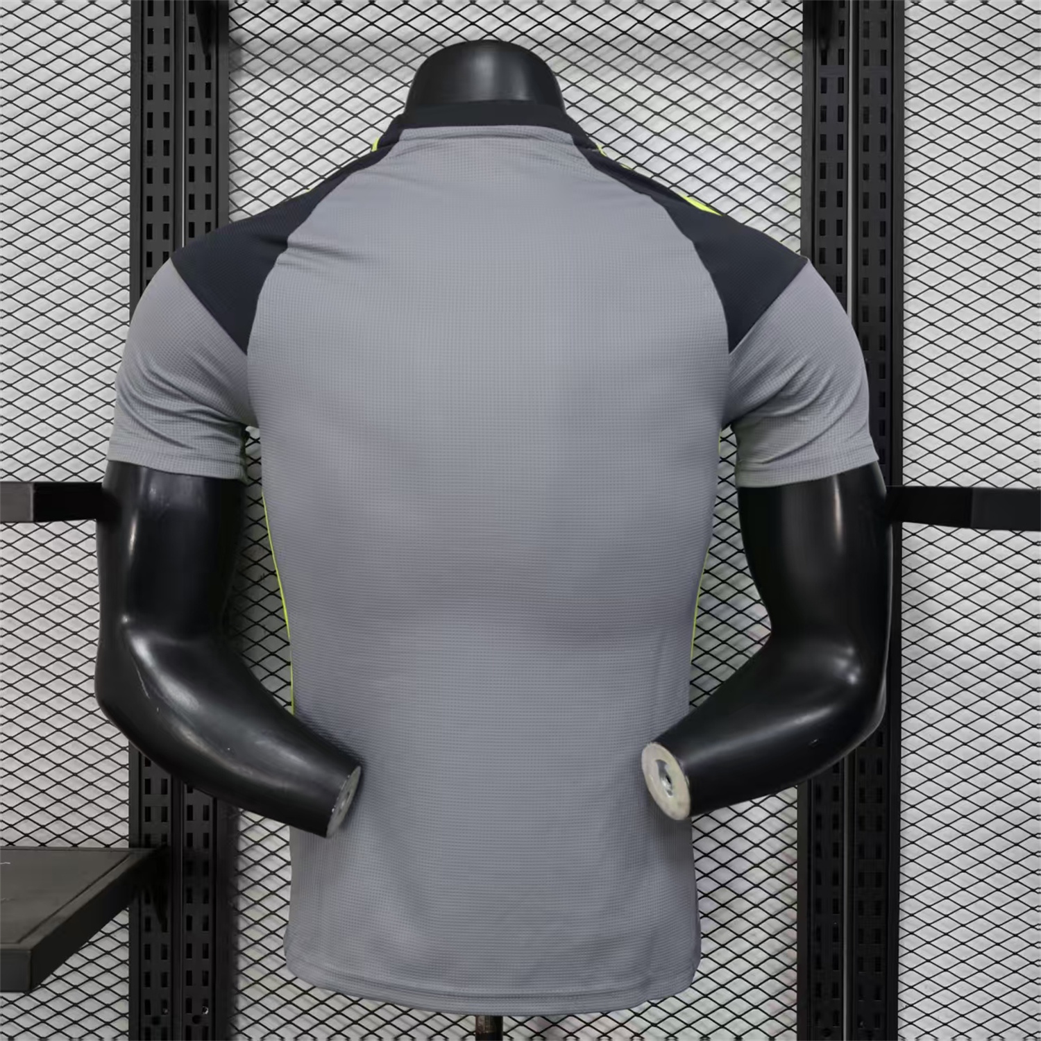AlphaJersey-Manchester United 25-26 Black Grey Goalkeeper Jersey - Player Version