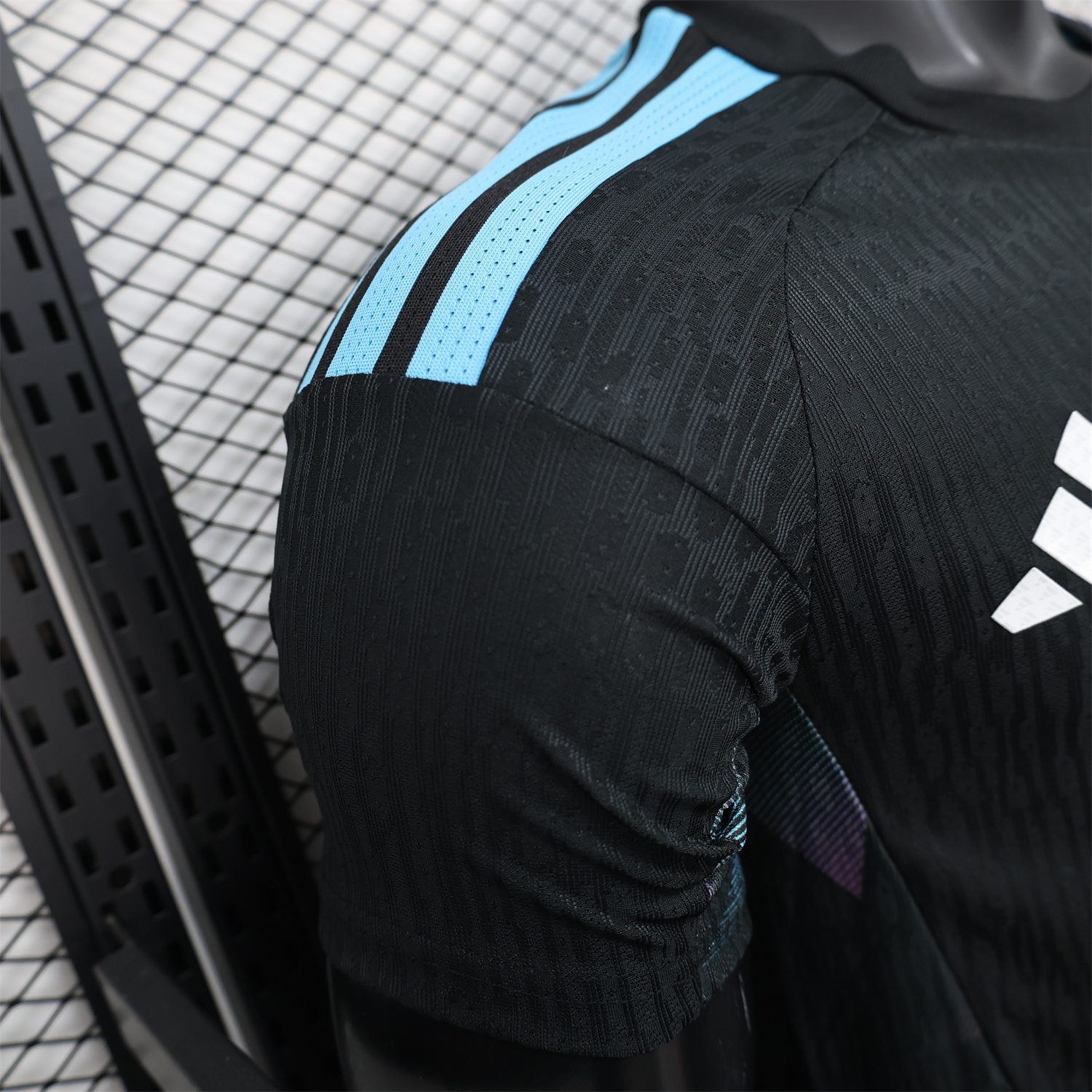 AlphaJersey-Argentina 2026 Black Pre-Match Training Jersey - Player Version