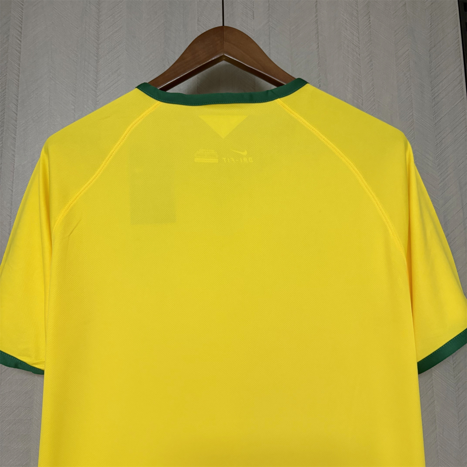 AlphaJersey-Retro Brazil 2014 Home Jersey