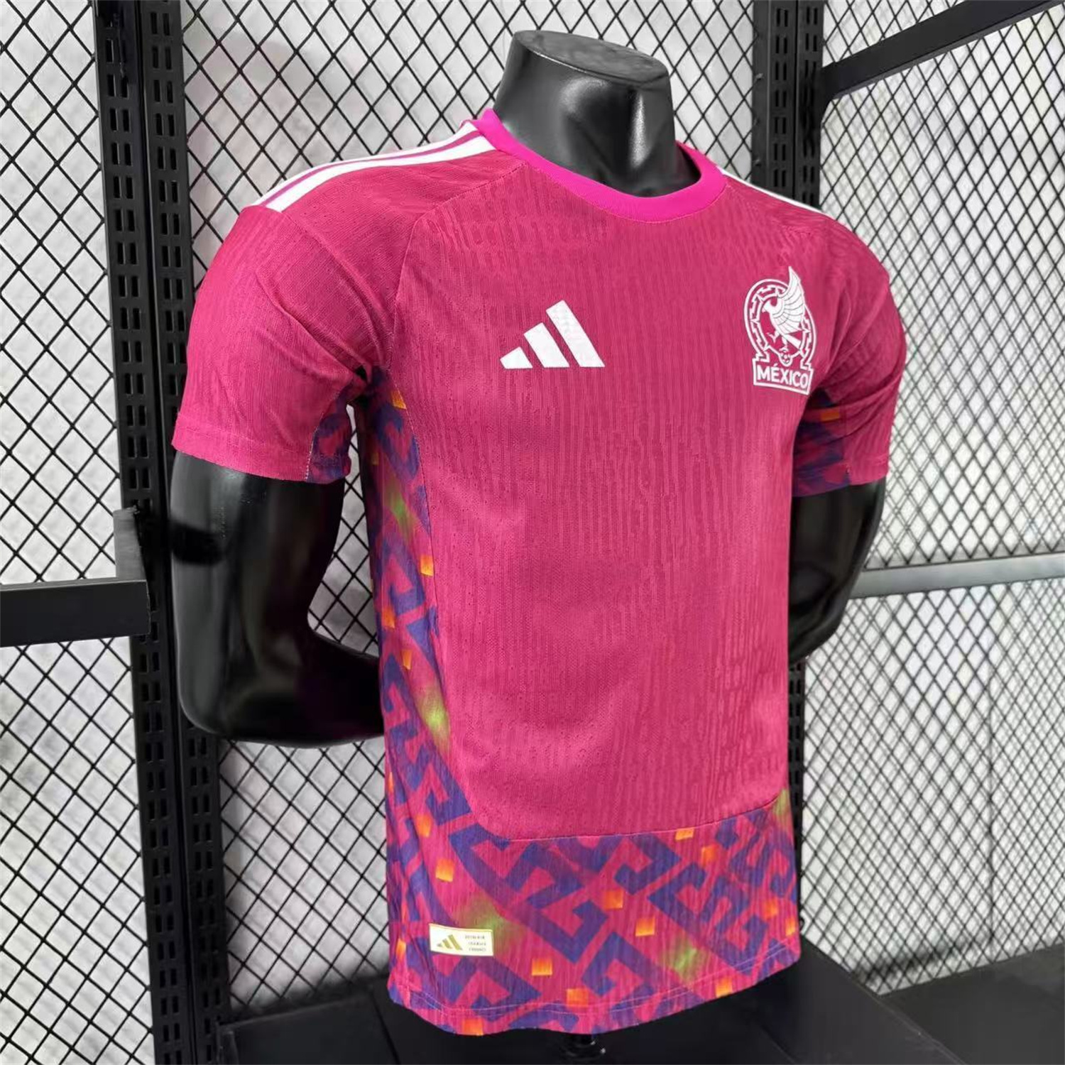 AlphaJersey-Mexico 2026 Pink Goalkeeper Jersey - Player Version