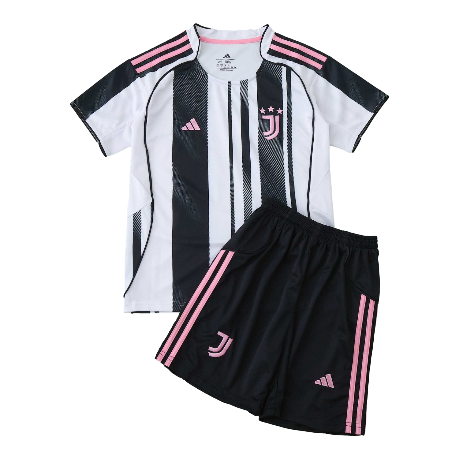 AlphaJersey-Juventus 25-26 Home Unsponsored Kids Kit